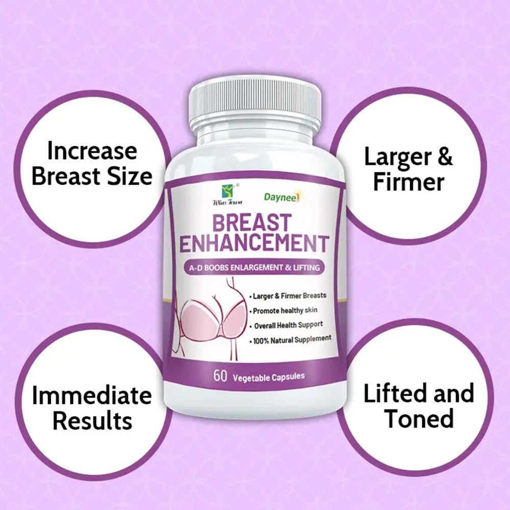 AIHIYO Breast Enhancement Capsule for Women, 60 Capsules