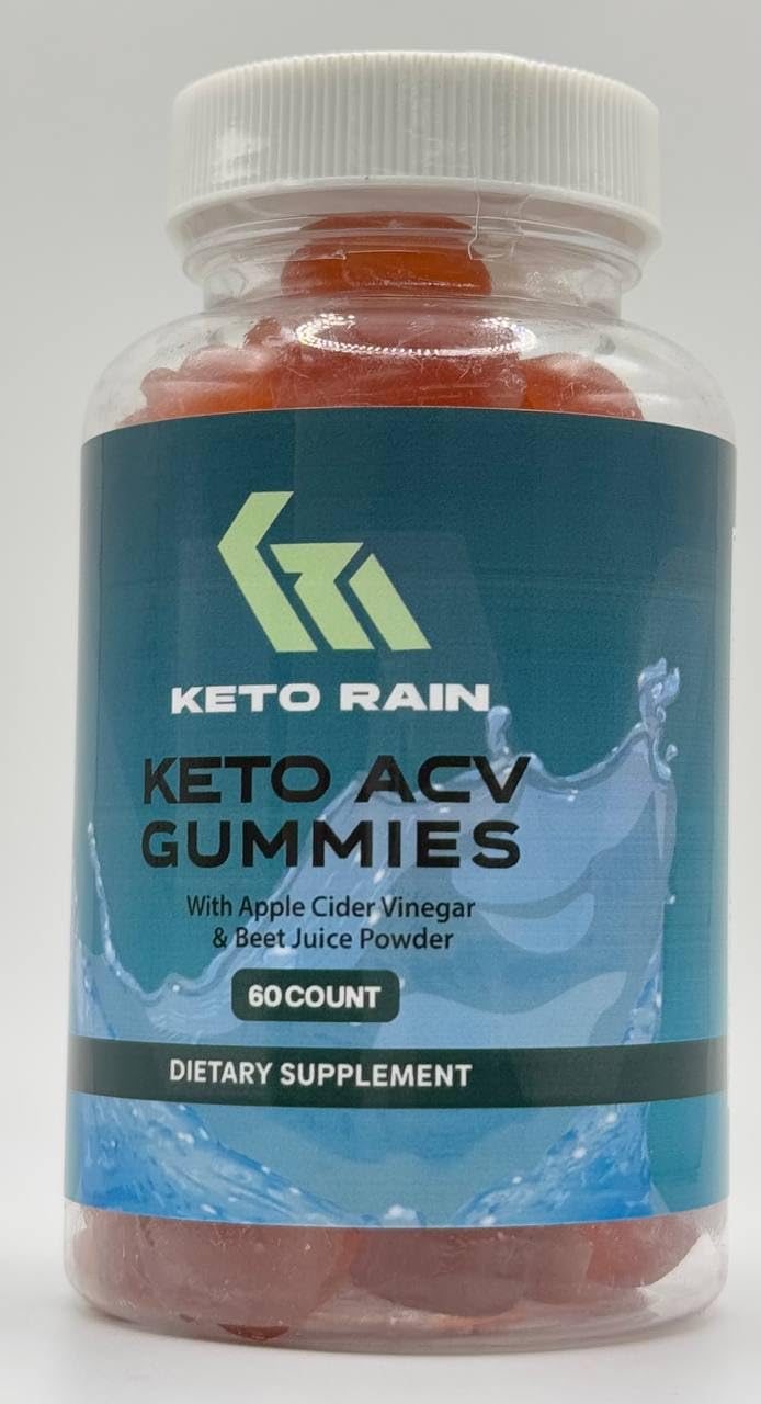 NutraRize Keto Rain ACV Gummies, 60 Count