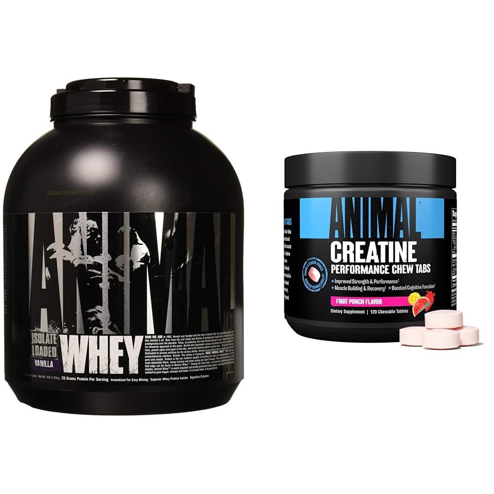 Animal Whey Isolate Whey Protein Powder, 1 Count