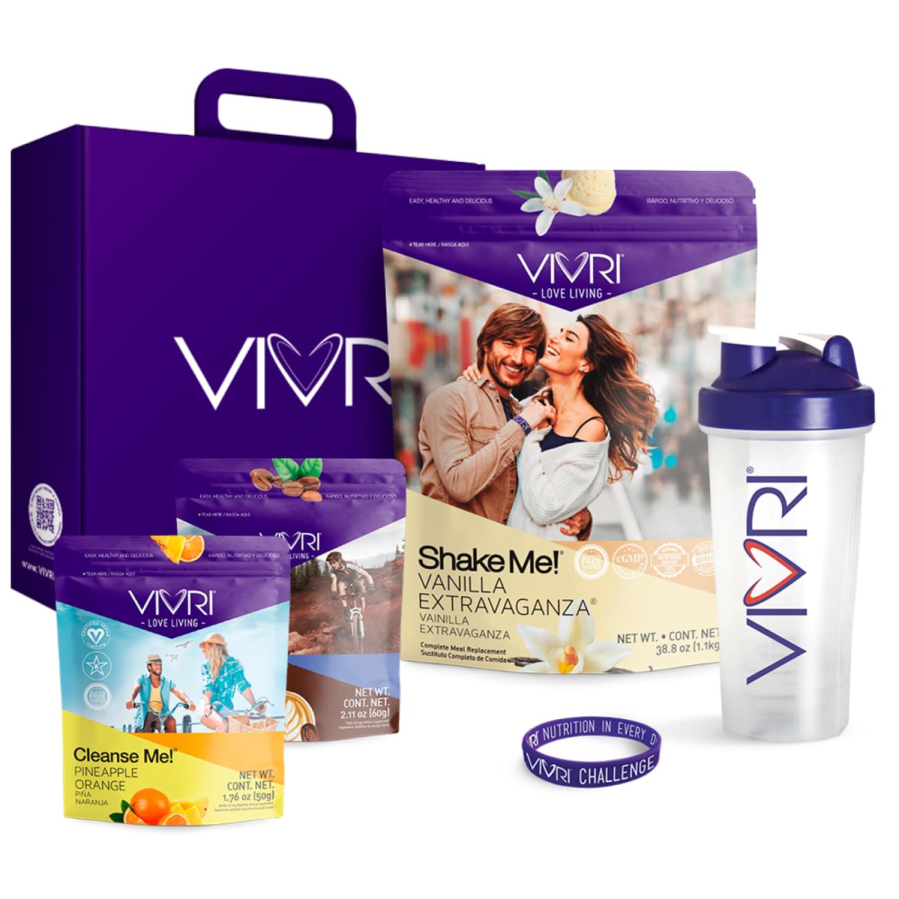VIVRI 10-Day Challenge Vanilla Complete Nutrition System Powder 67 oz