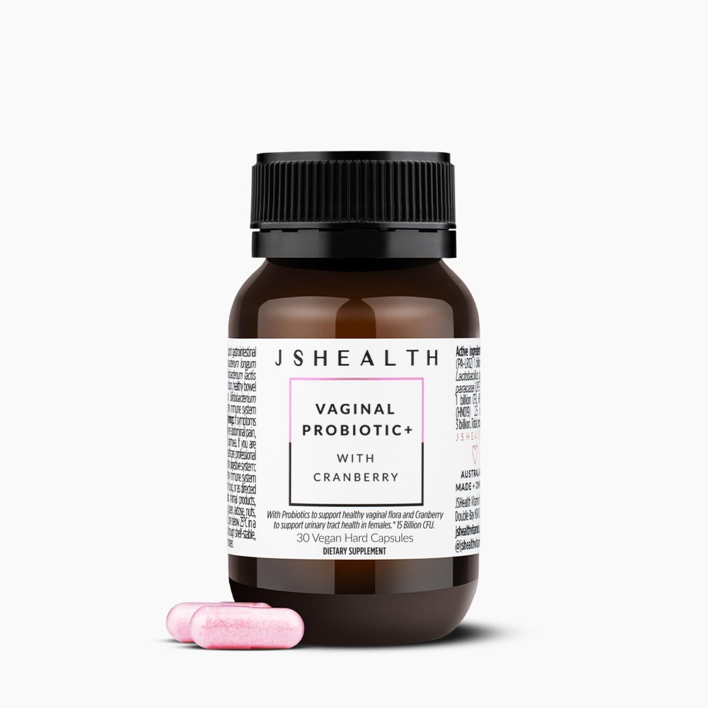 JSHealth Vaginal Probiotic Capsule for Women, 30 Capsules