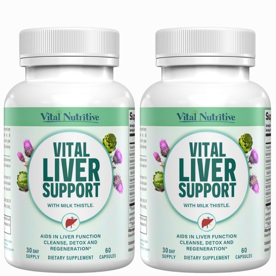 VITAL NUTRITIVE Vital Liver Support Capsules 120