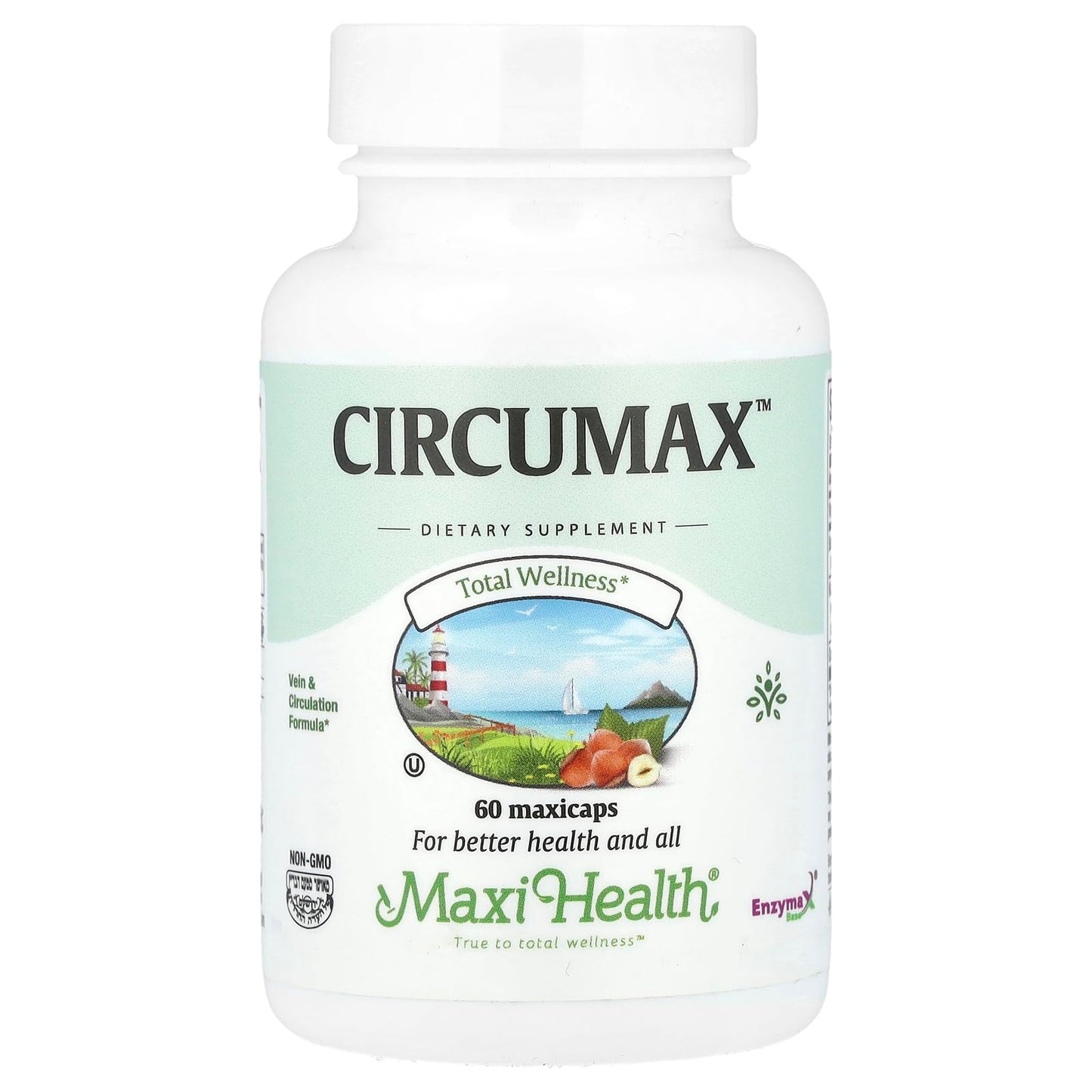 Maxi Health CircuMax Blood Circulation Supplements for Leg Comfort Capsules, 60 Capsules