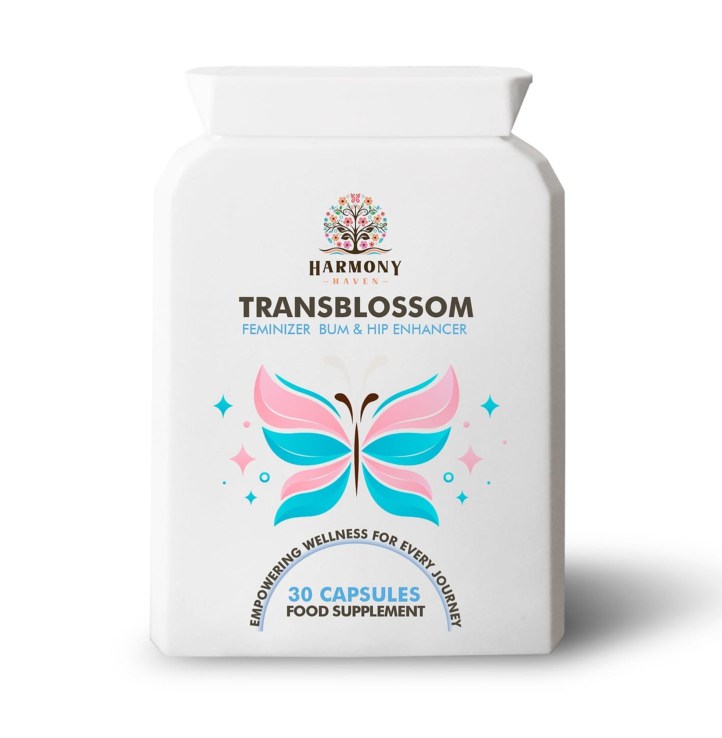 TransBlossom Feminizing Bum and Hip Enhancer Capsules, 1 Count