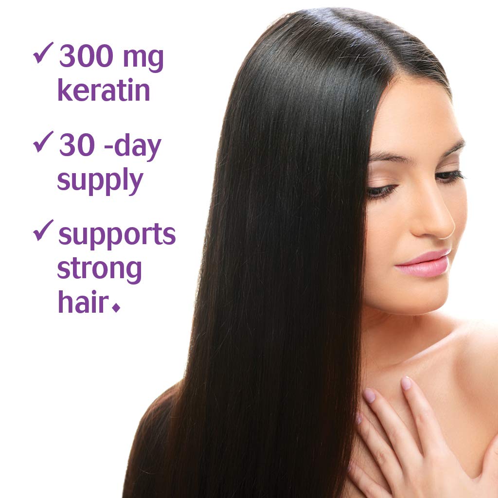 BlueBonnet Beautiful Ally Keratin Care Capsules, 30 Count