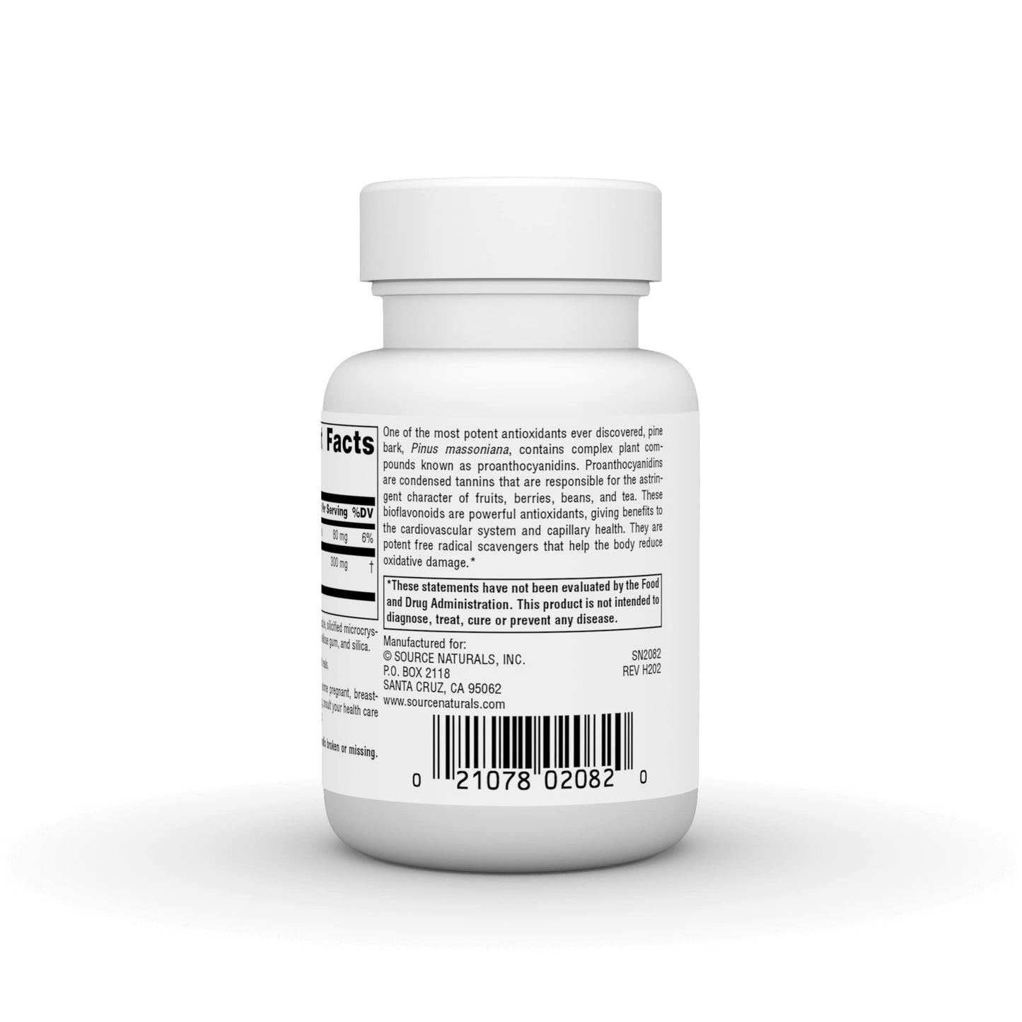 Source Naturals Pine Bark Extract 150mg Tablets, 30 Count