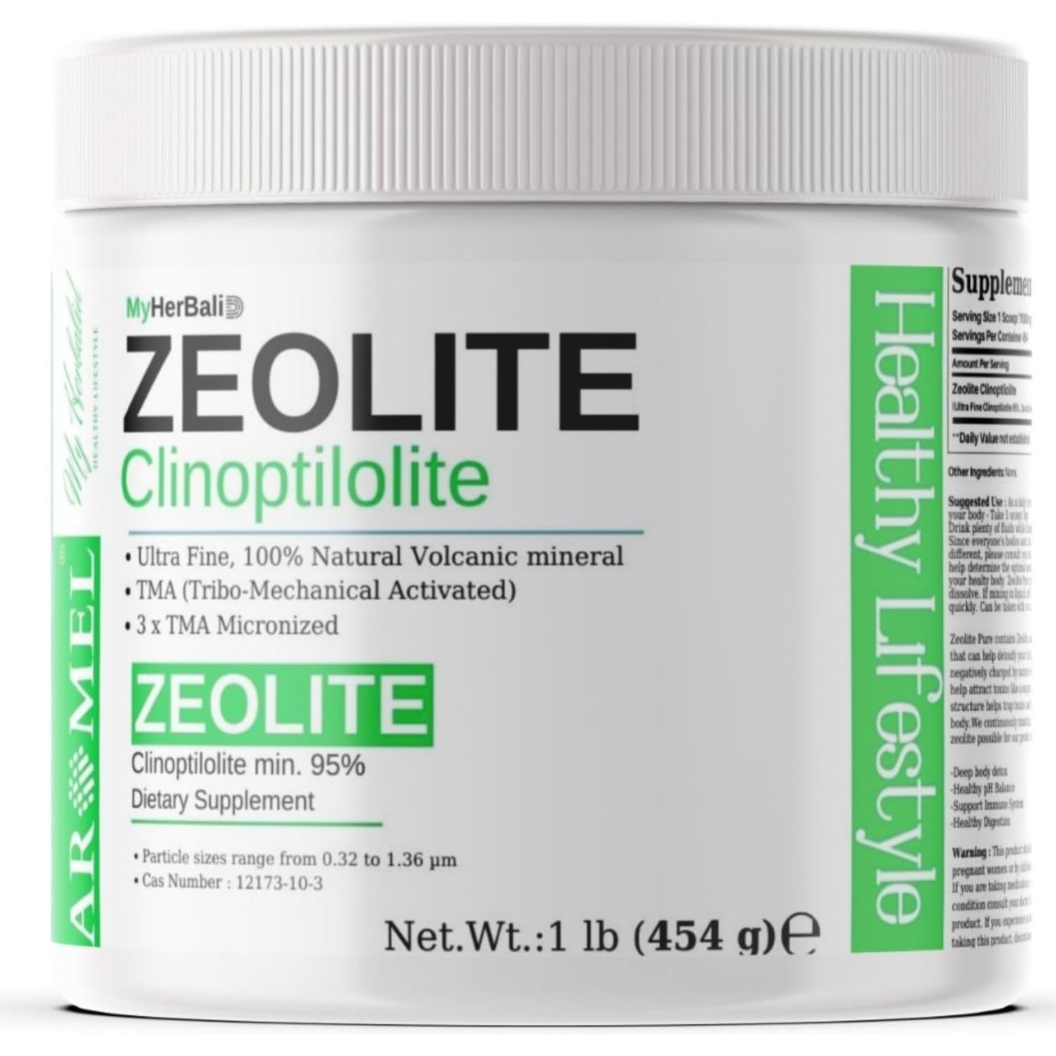 aromel Zeolite Powder 1 Pound (16.0144 oz) Powder