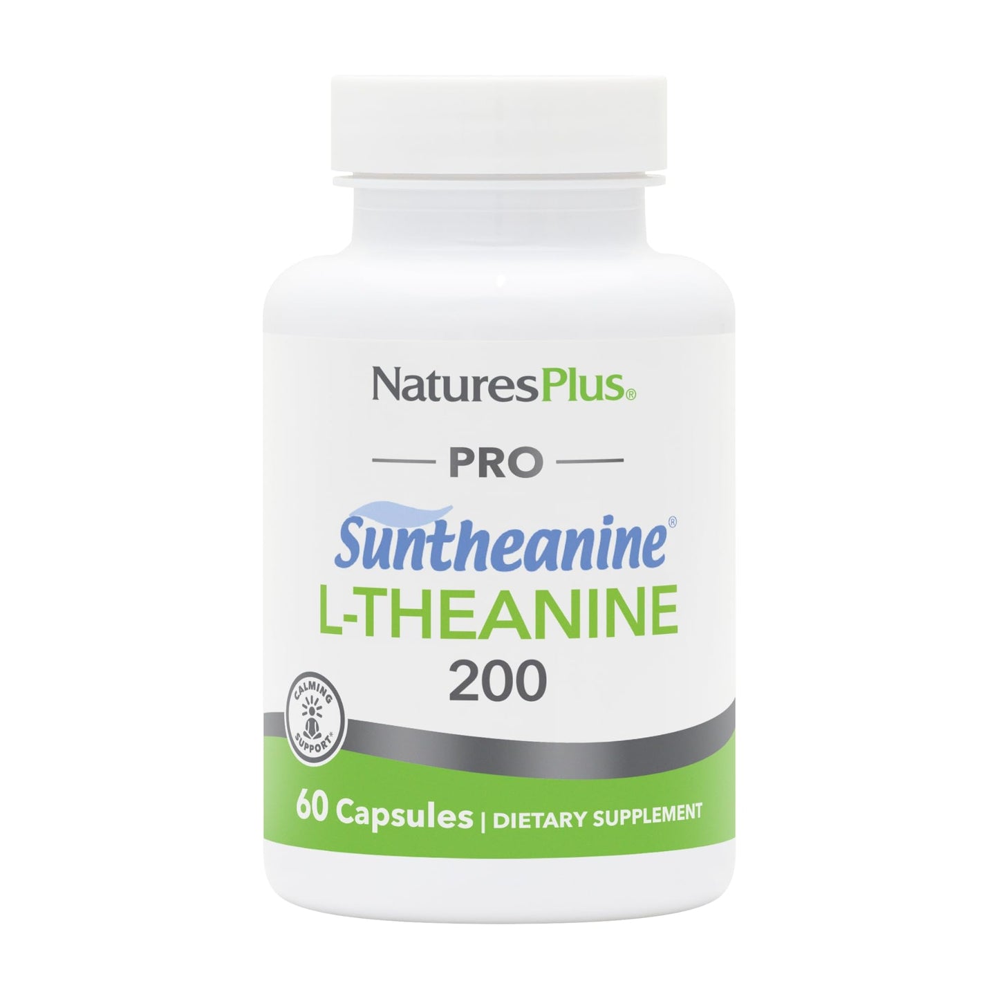 NaturesPlus PRO Suntheanine L-Theanine 60 Capsules