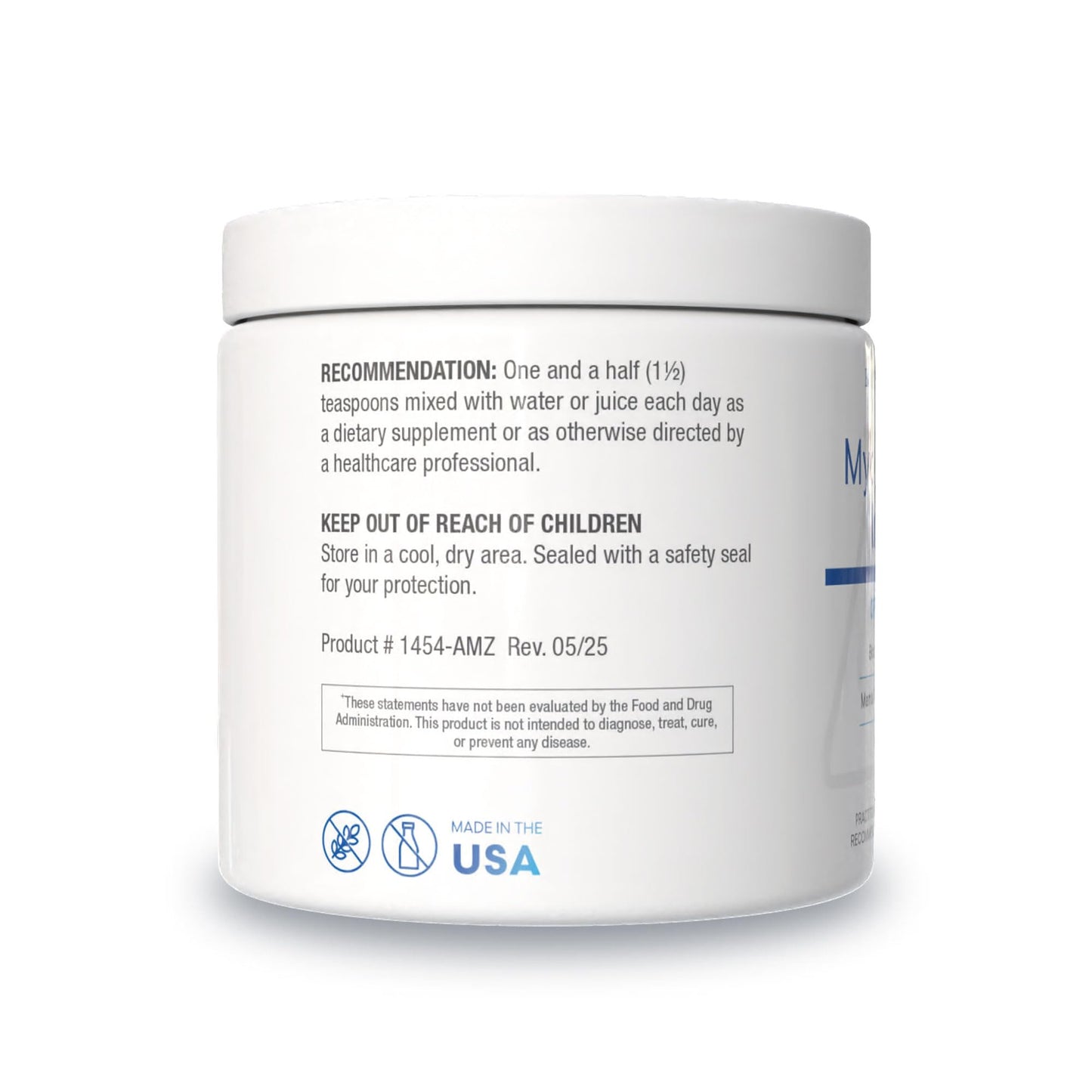 Biotics Research Balanced B8 Powder, Myo-Inositol and D-Chiro-Inositol 40:1 Ratio, 8 Ounces