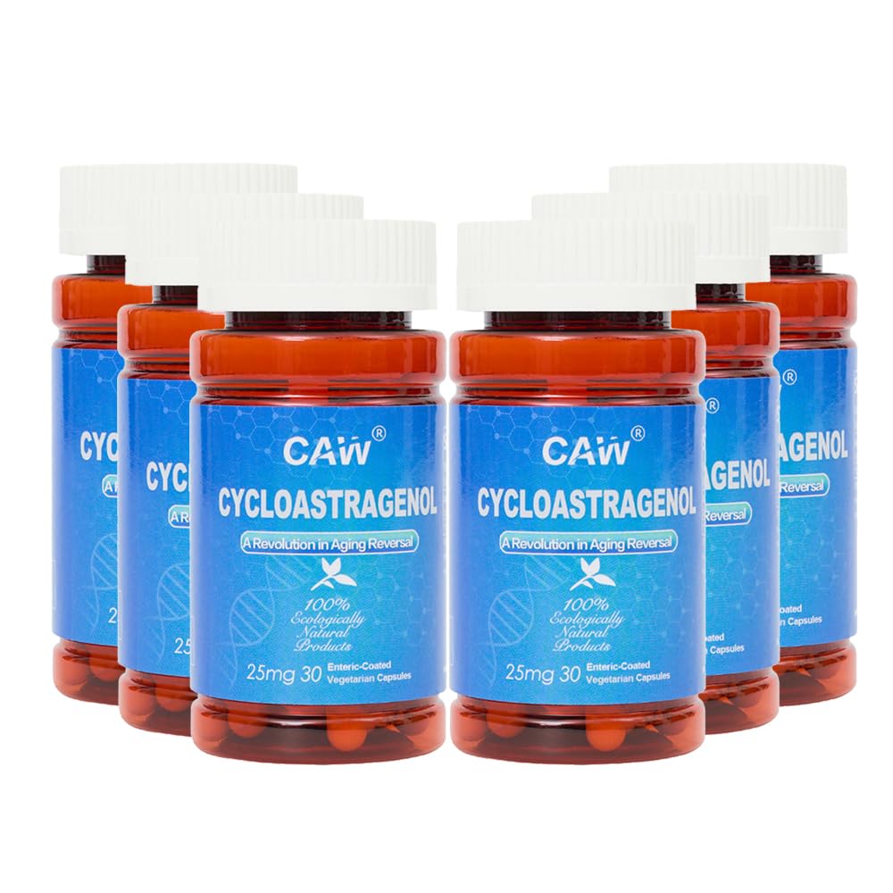 CAW Hypersorption Cycloastragenol 98% 25mg Capsules, 180 Count