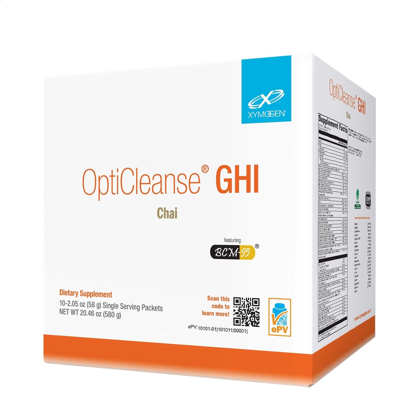 XYMOGEN OptiCleanse GHI Protein Powder, 20.46 oz
