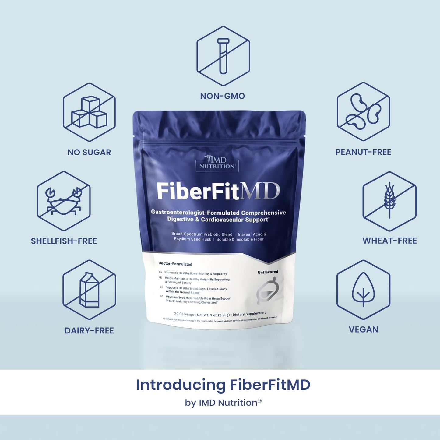 1MD Nutrition FiberFitMD Powder 9