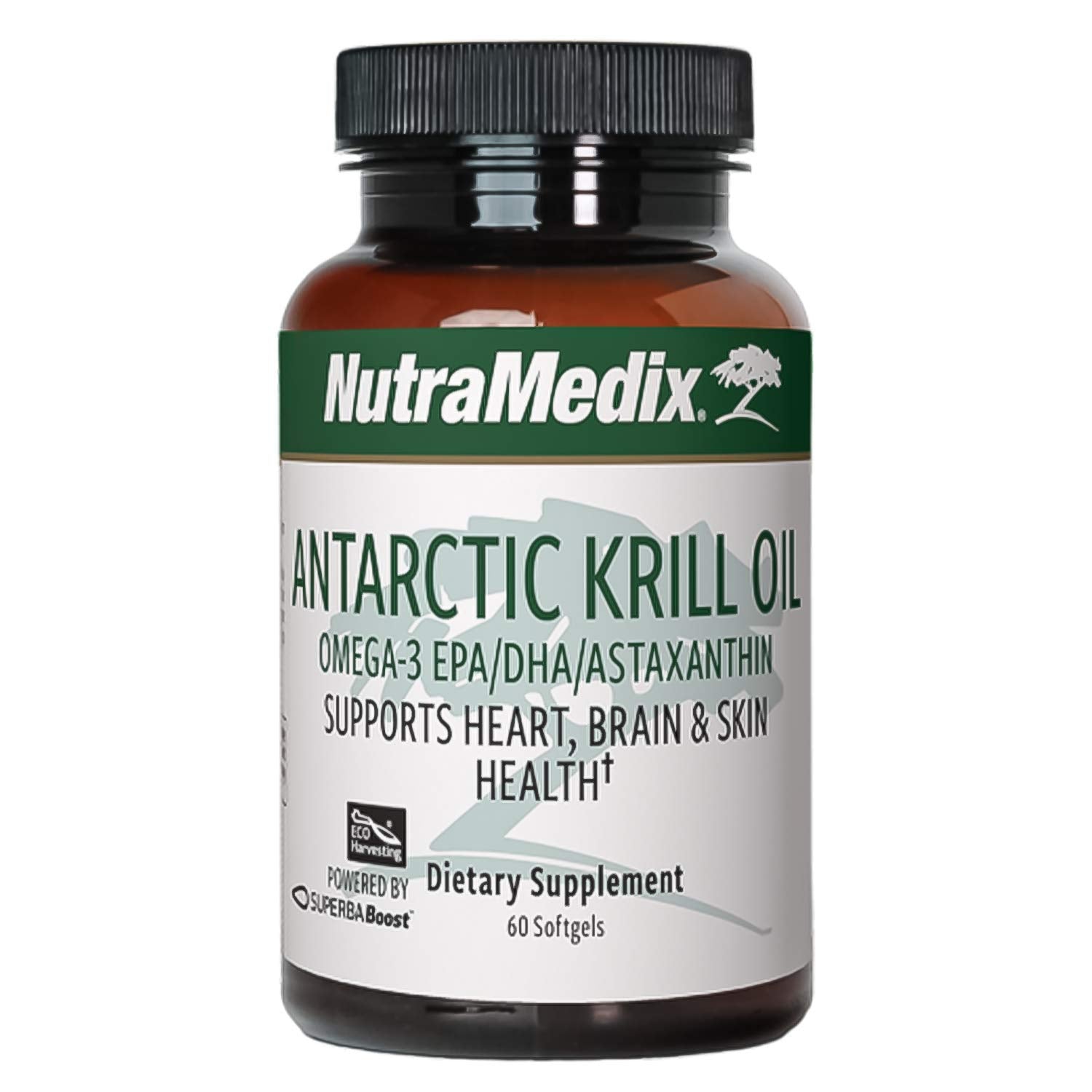 NutraMedix Antarctic Krill Oil 500mg Softgels, 60 Count