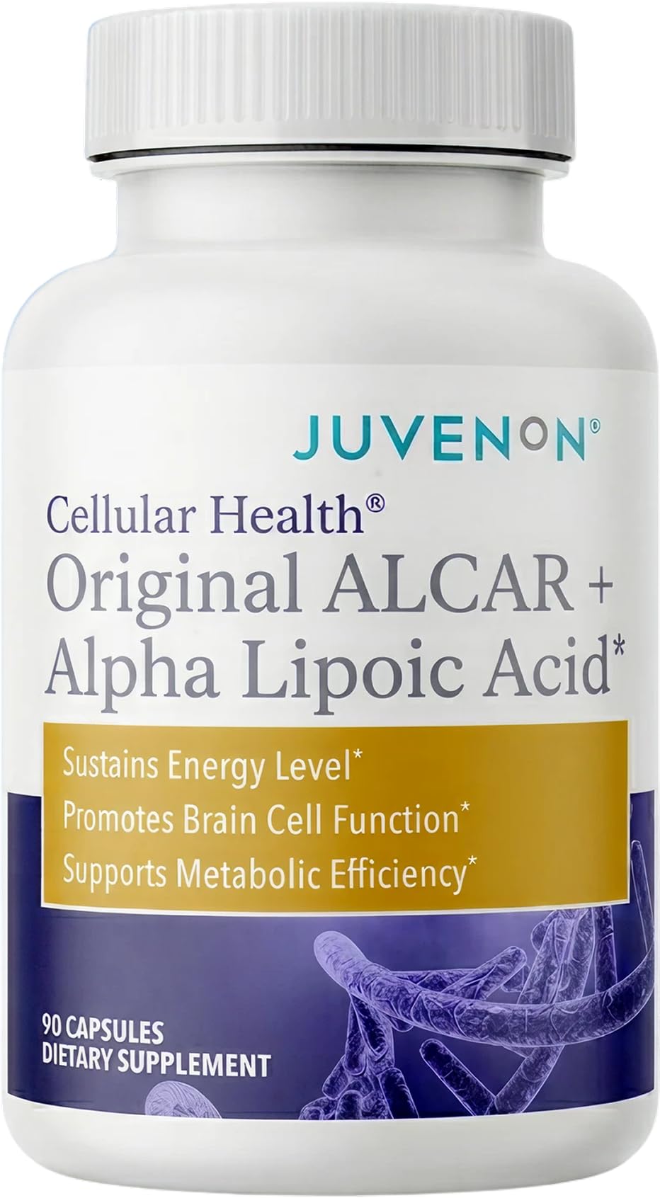 Juvenon Cellular Health Supplement NAD+ Support Capsules, 90 Count