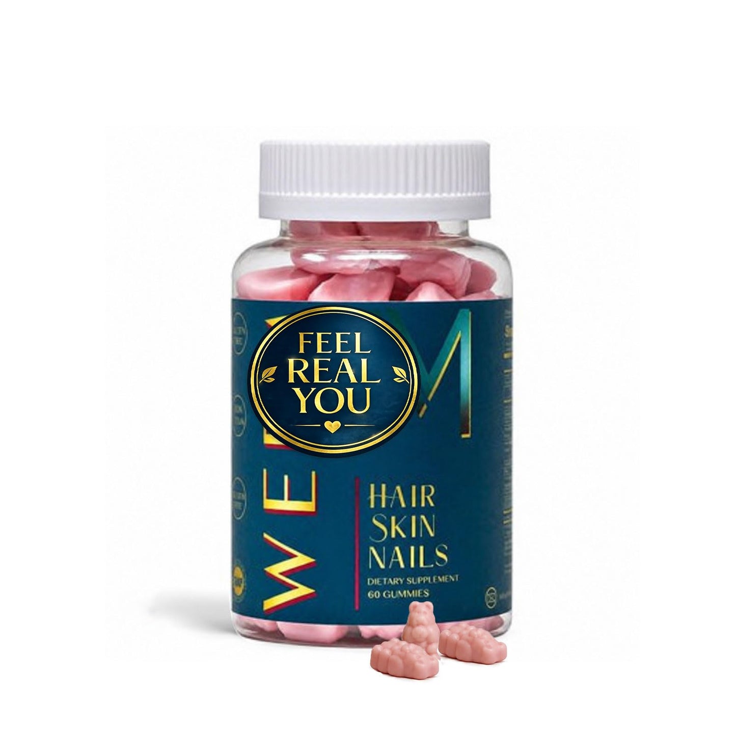 SAVYN Hair Skin and Nails Gummies, Gummy, 60 Count