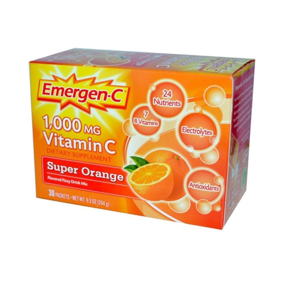 Emergen-C Super Orange Powder 120 Packets