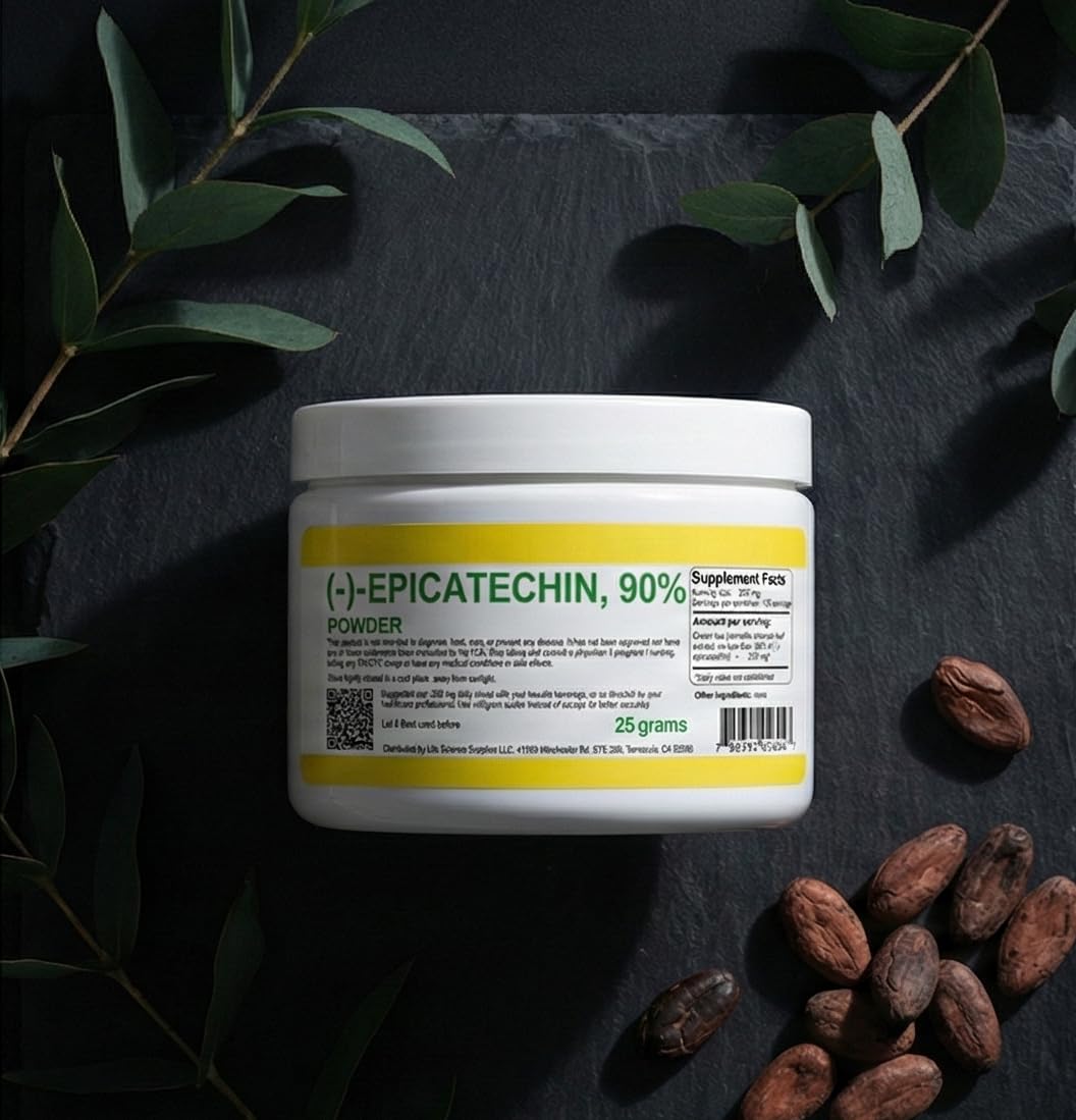 Albochemicals Epicatechin 90% Powder, 0.9 oz
