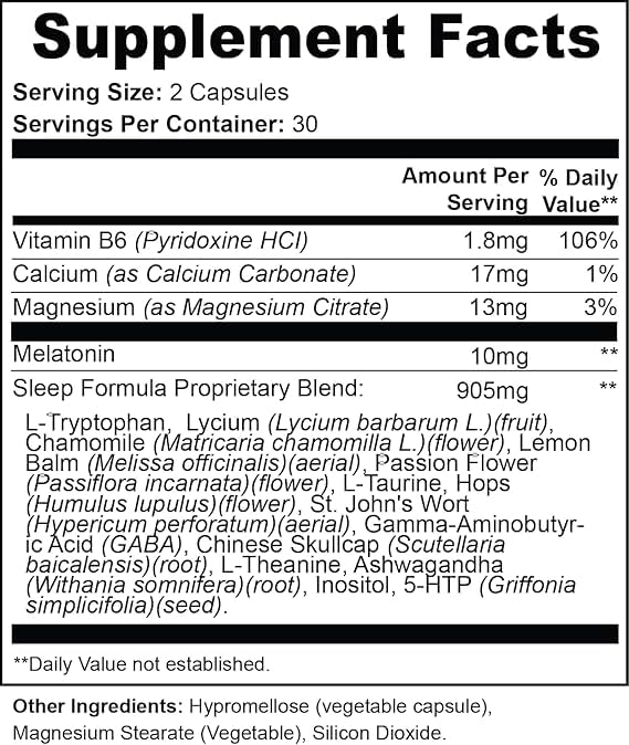 QVP Sleep Formula Gummy 1