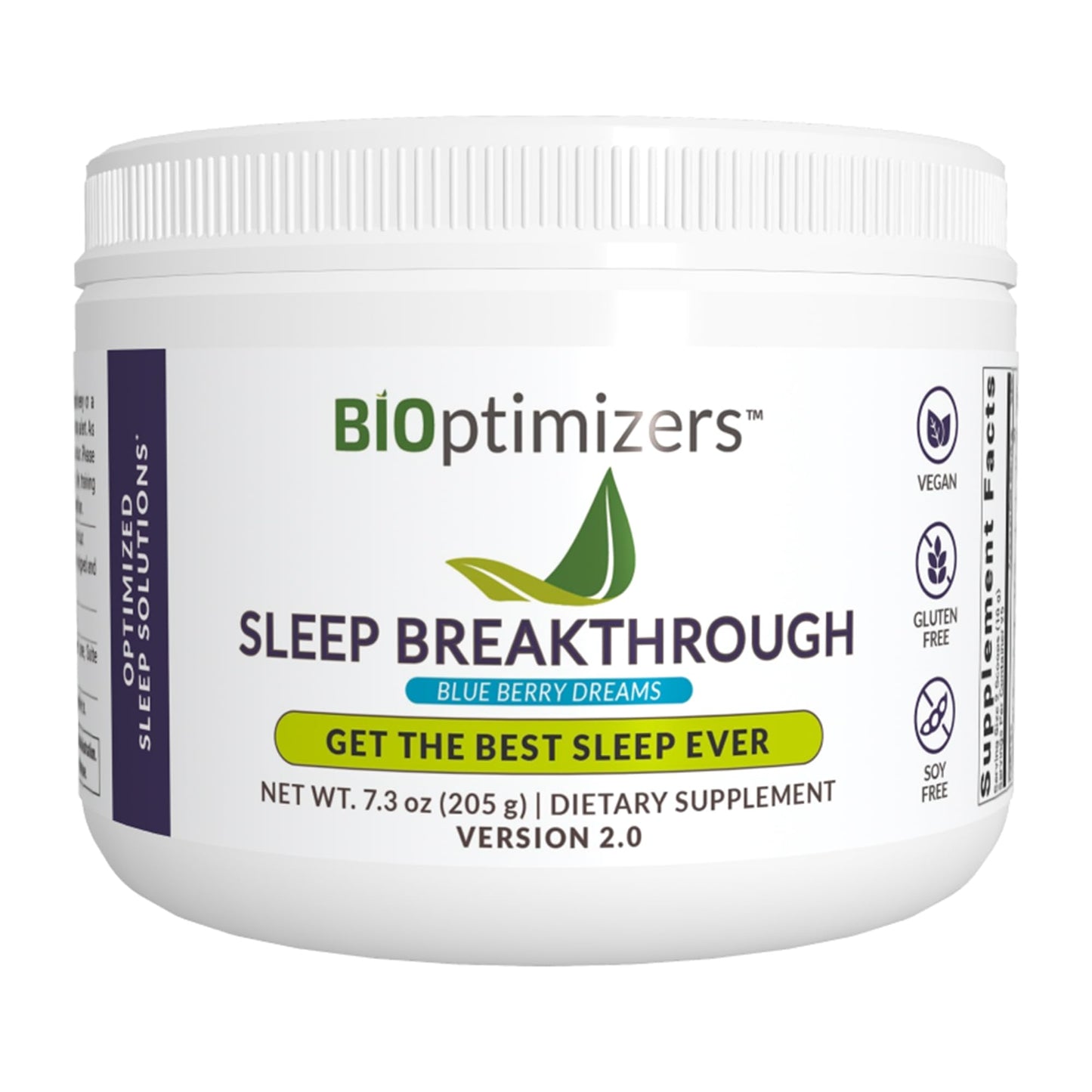 BIOptimizers Sleep Breakthrough 2.0 Powder 7.3 Ounce