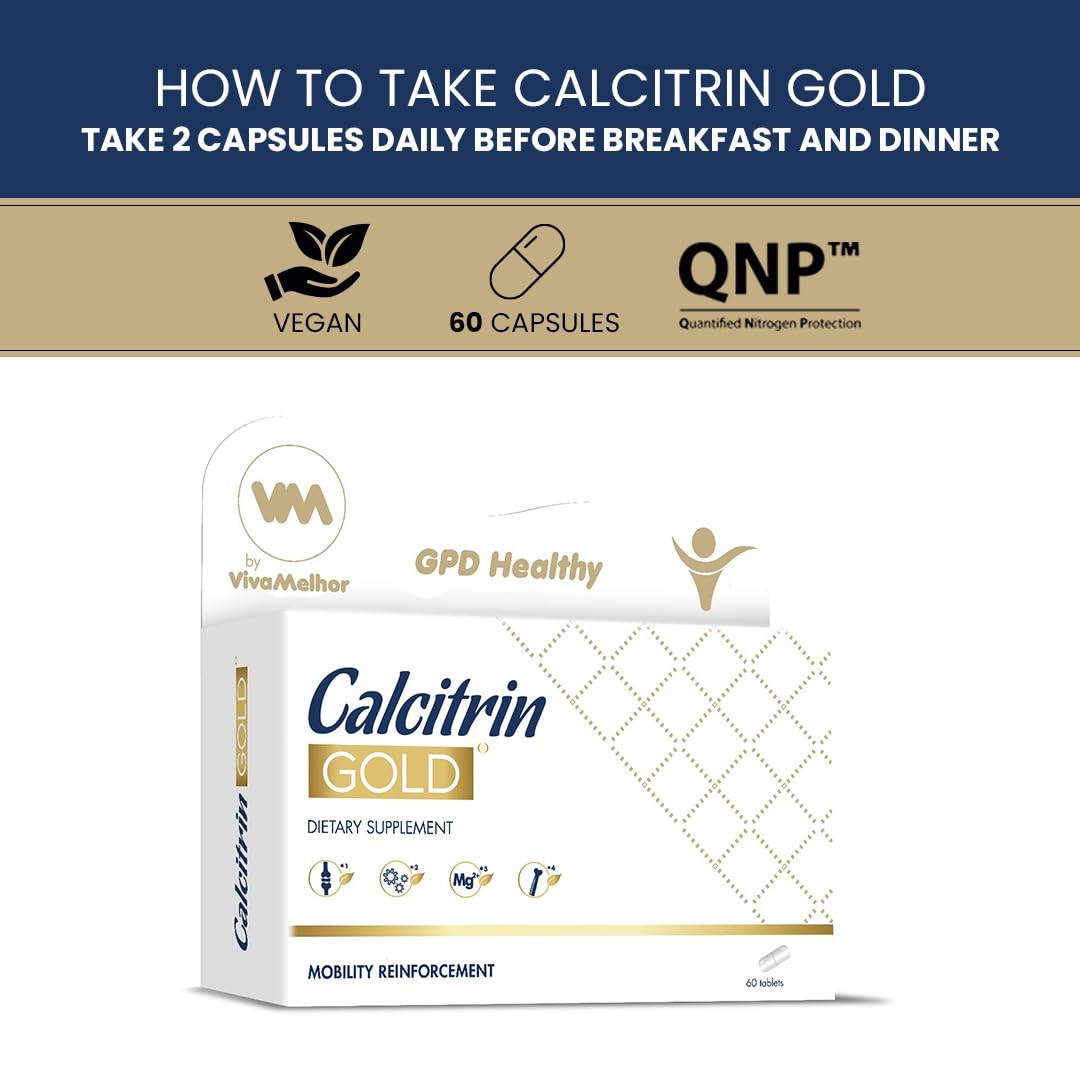 Soy Sano Calcitrin Gold Dietary Supplement, Mobility Reinforcement, 1 Tablet