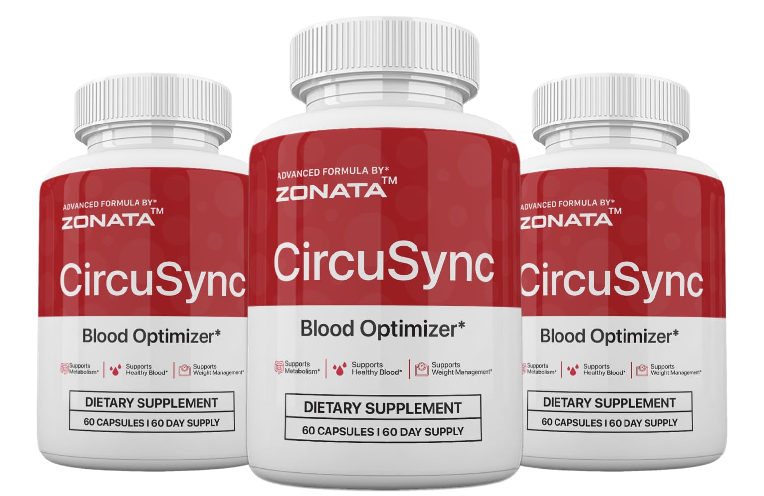 Zonata CircuSync Blood Optimizer Premium Formula 180 Capsules