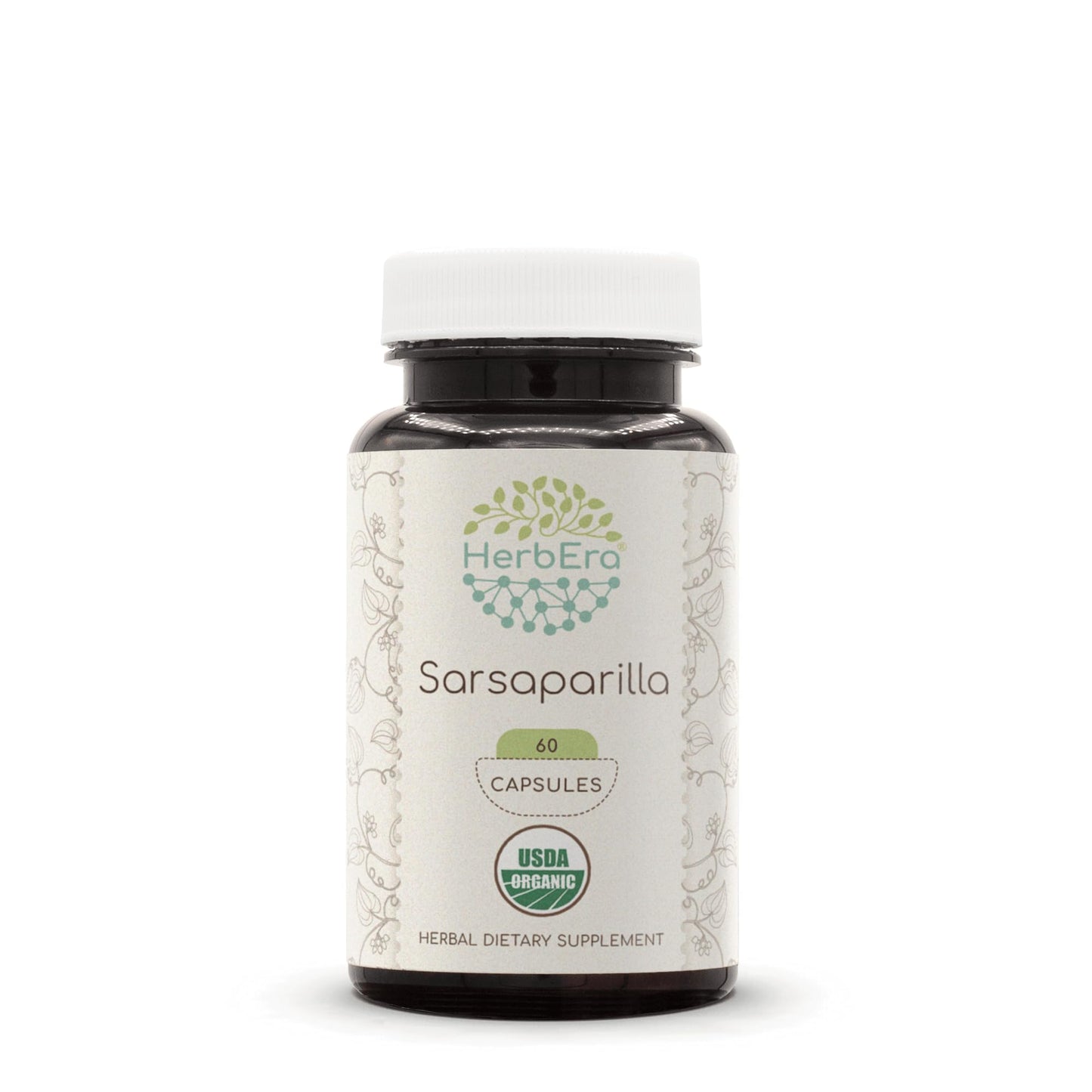 HerbEra Sarsaparilla Capsules 60 Count