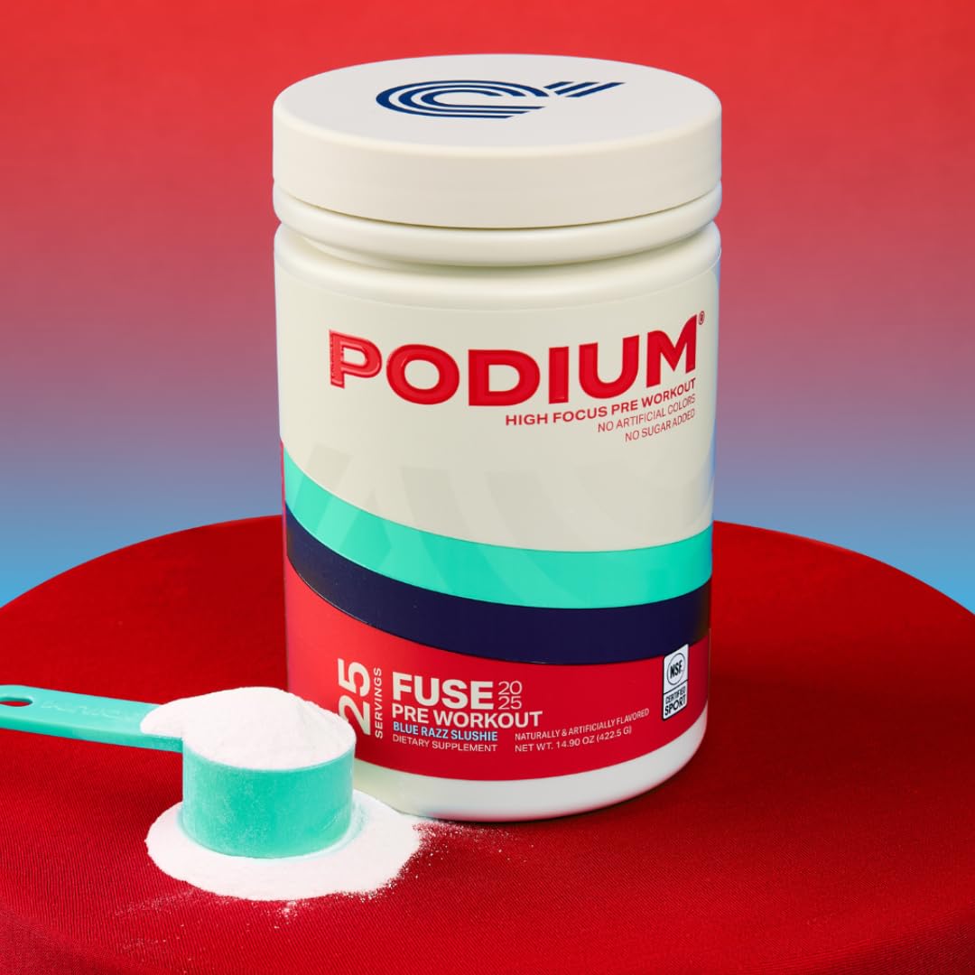 Podium Nutrition Fuse 2025 Pre Workout Powder 6 Ounce