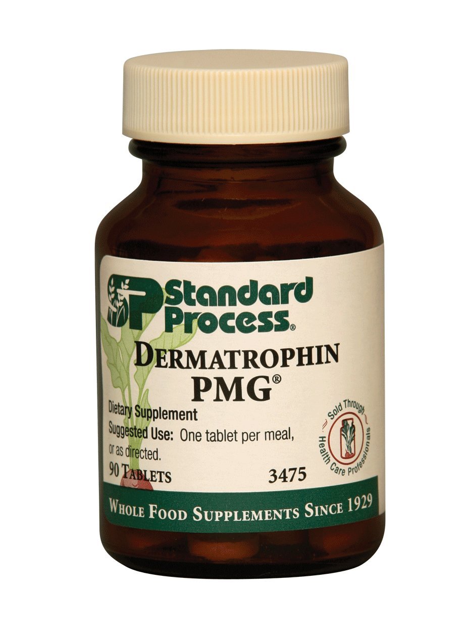 Standard Process Inc. Dermatrophin PMG Tablet, 90 Count