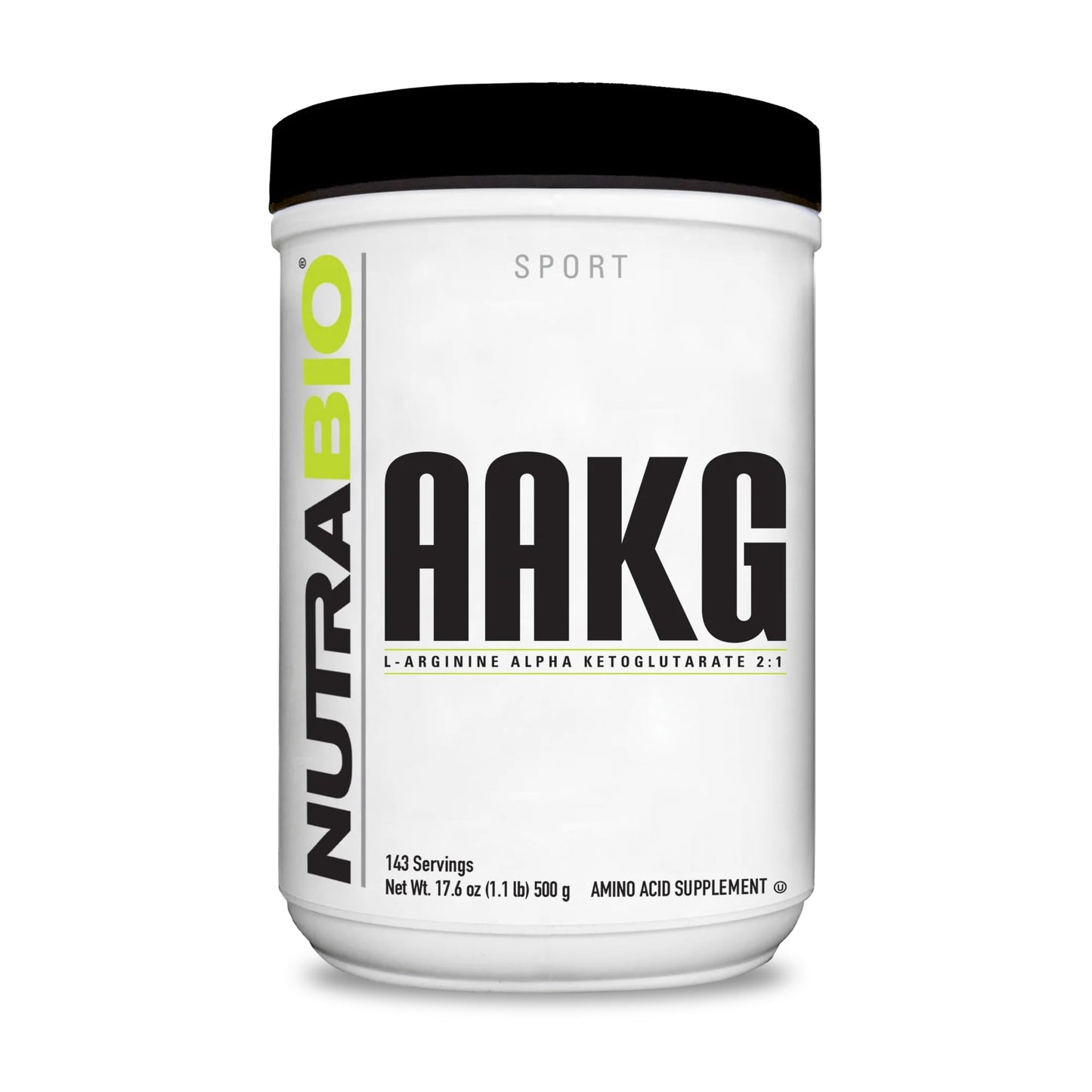NutraBio Arginine AKG Workout Supplement Powder 17.637