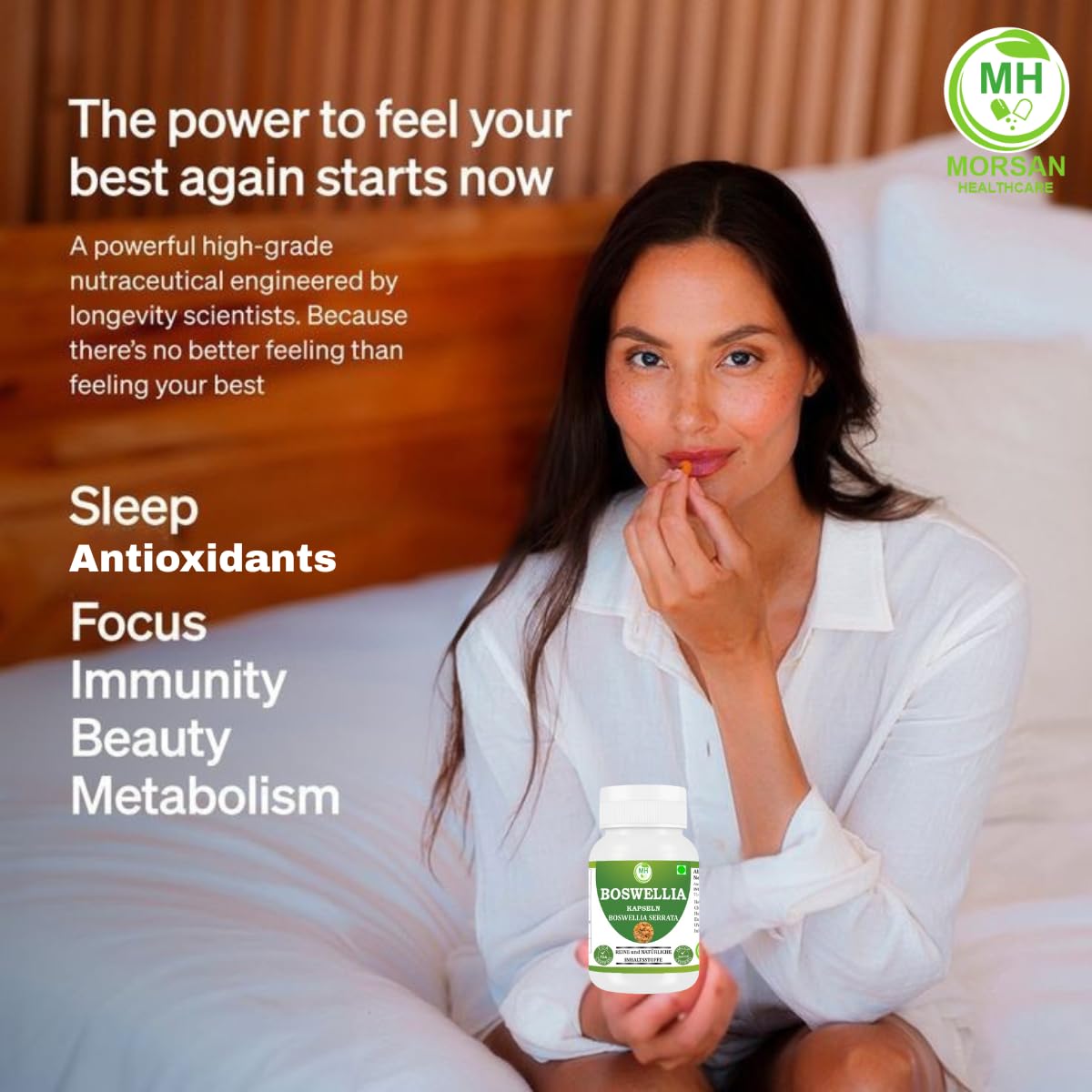 Morsan Healthcare Boswellia Capsules, 60 Capsules