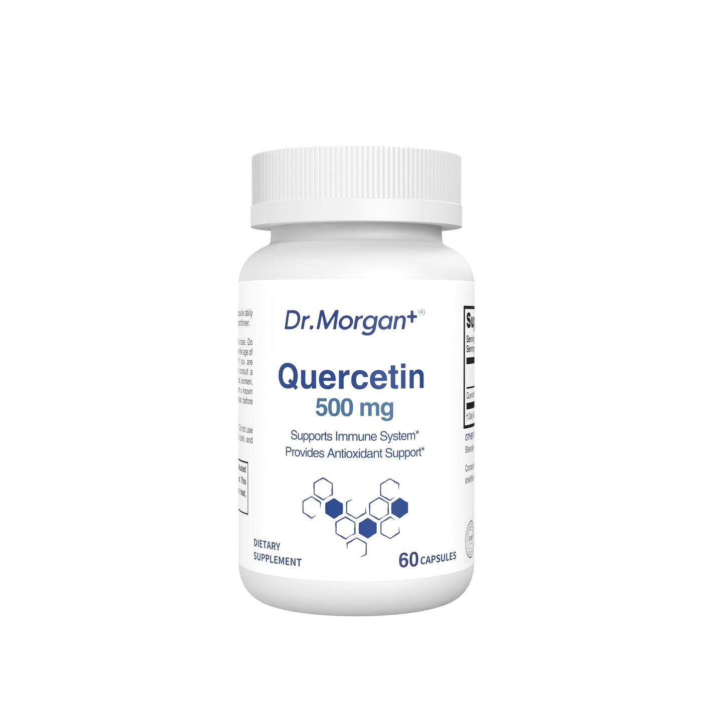 DR.MORGAN Quercetin 500mg Capsule, 60 Count