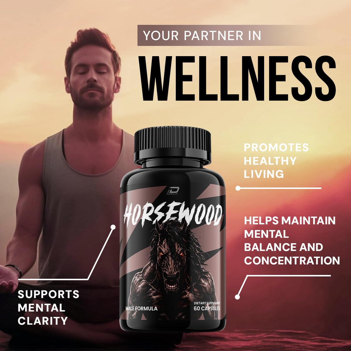 Indelo Horsewood Capsule 300 Capsules