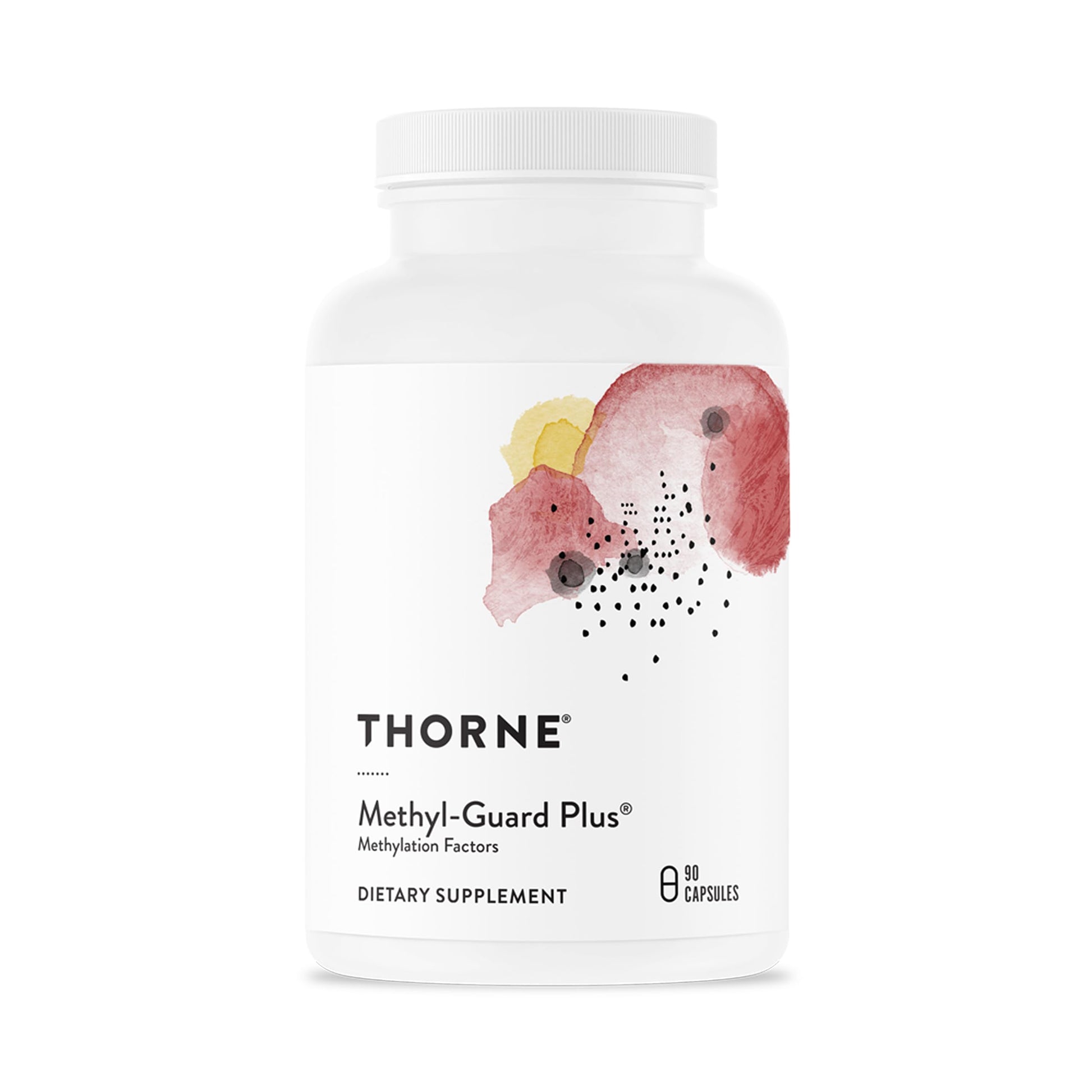 THORNE Methyl-Guard Plus, Active Folate, Vitamins B2, B6 & B12 Capsules 90 Count