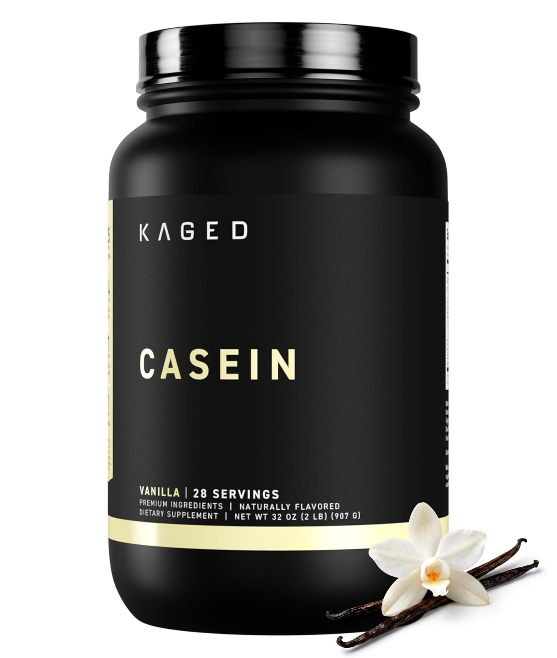 Kaged Micellar Casein Protein Powder Vanilla, 32 Servings