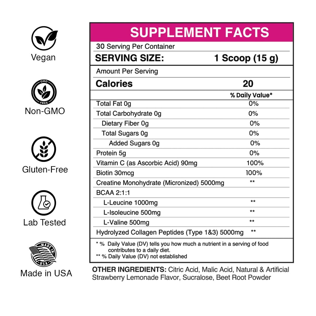Gaspari Nutrition Proven Creatine for Women Powder 15.86 Ounce