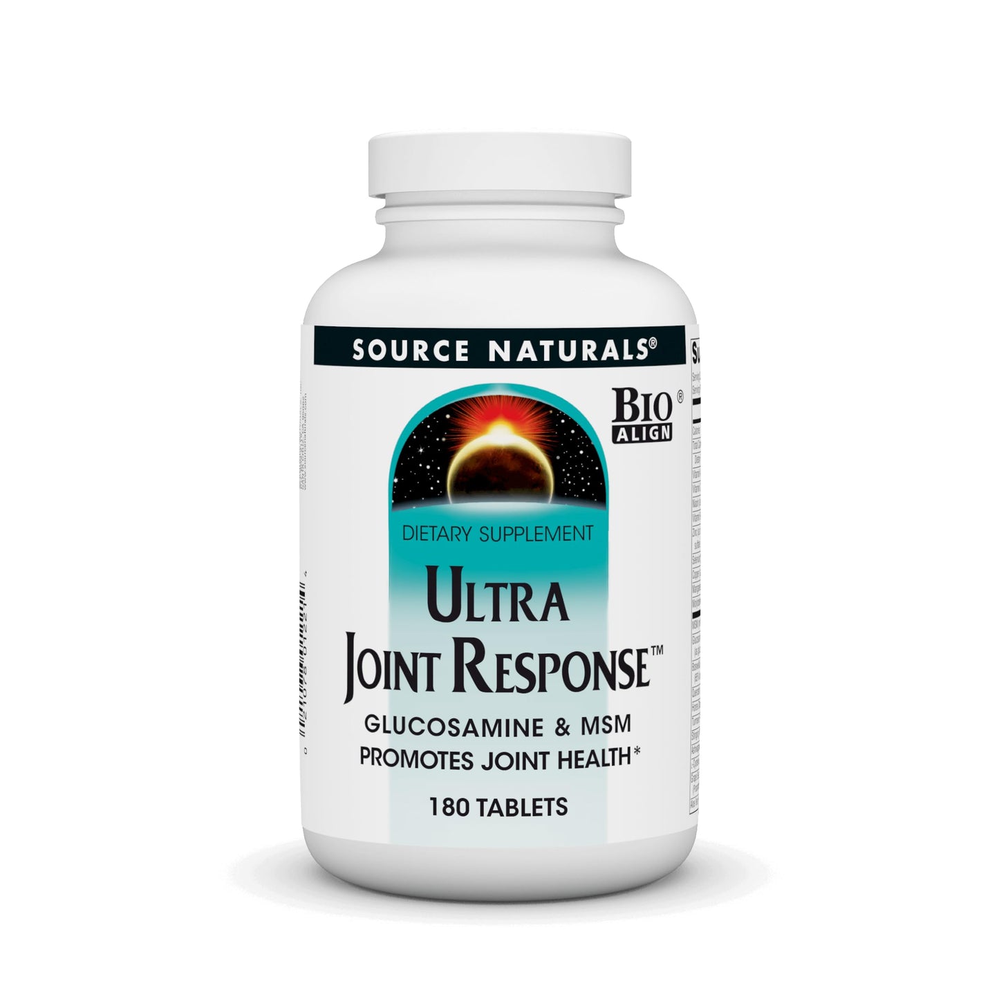 Source Naturals Ultra Joint Response Glucosamine & MSM Promotes Joint Health, 180 Tablets