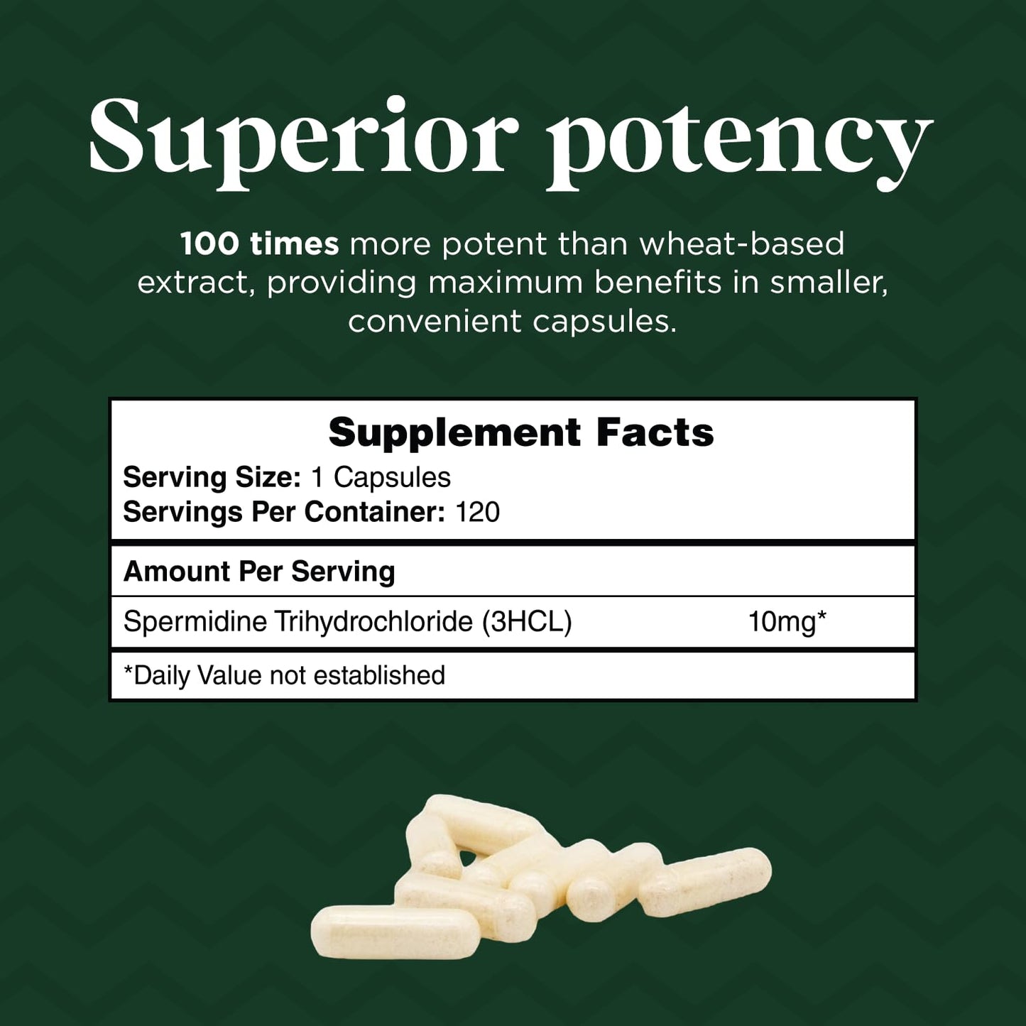 Probase Nutrition Spermidine Capsule 120 Capsules