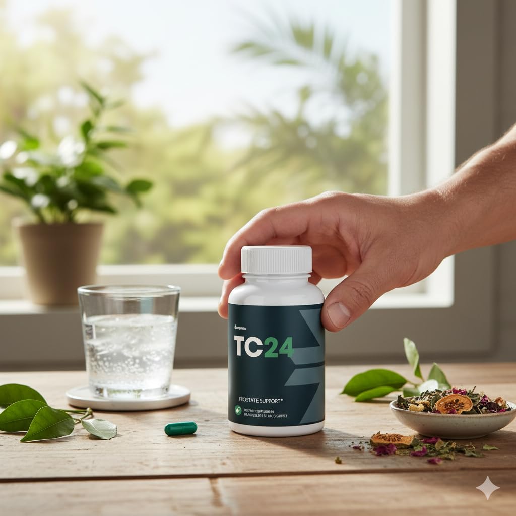 Sampuraka TC24 New Advanced Formula Supplement for Prostate Supports 60 Capsules