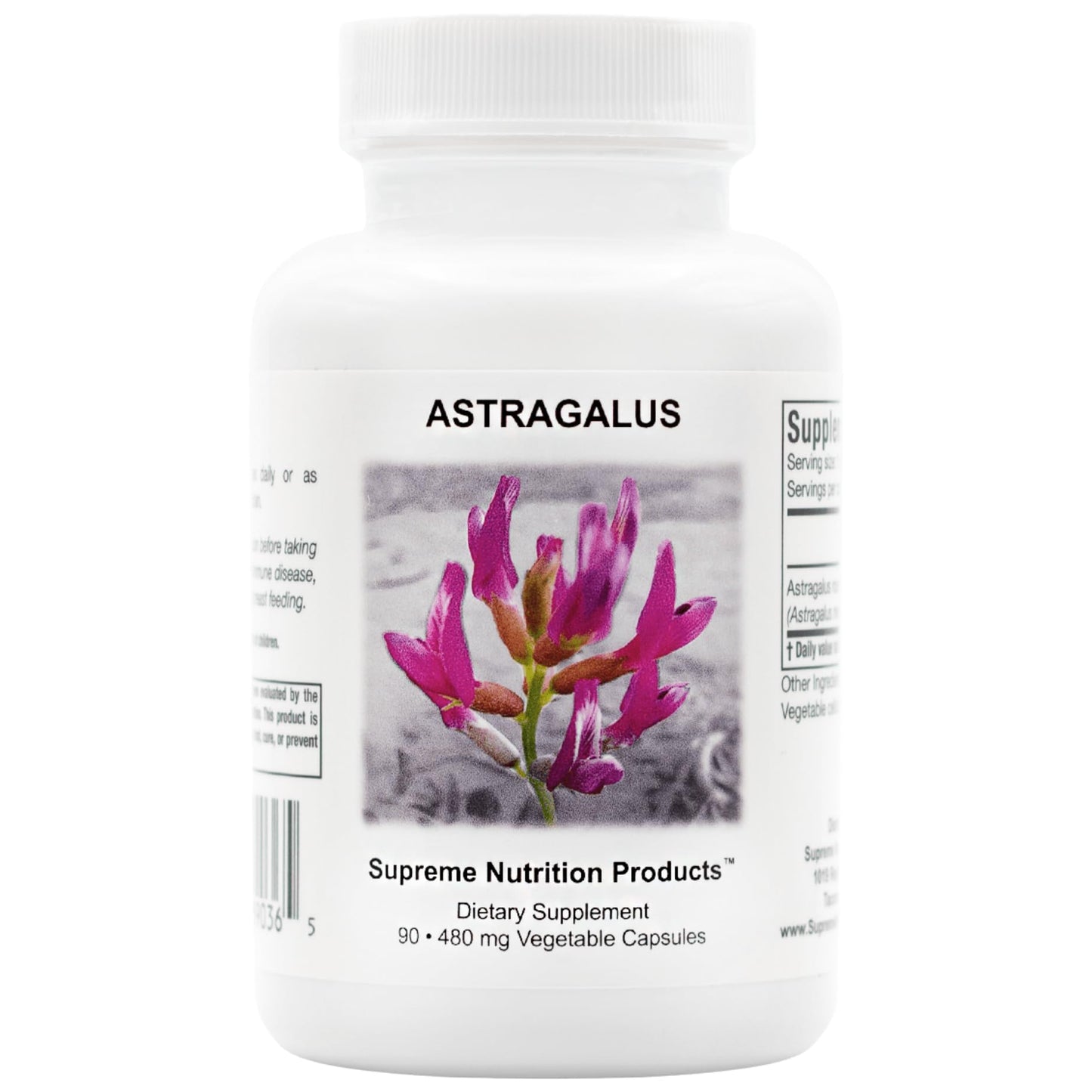Supreme Nutrition Products Astragalus Supreme Capsules, 90 Count