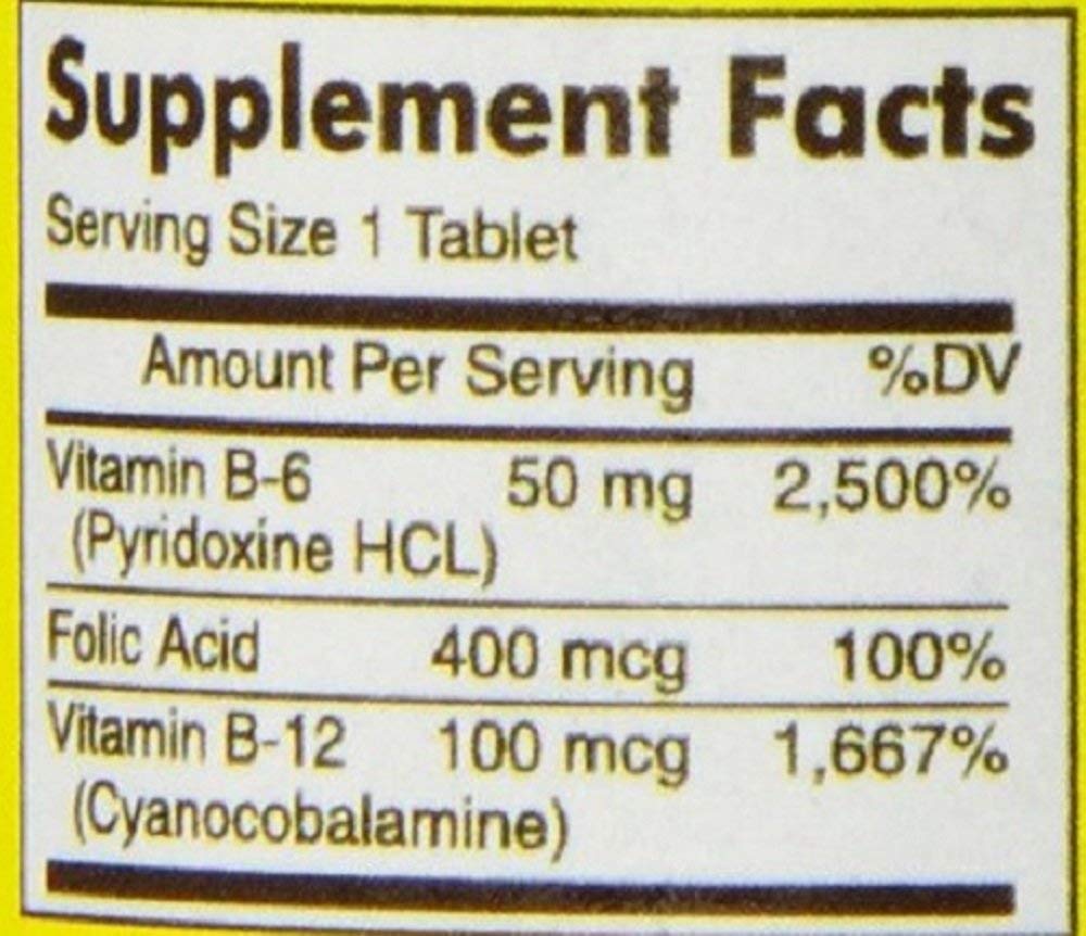 Mason Natural Folic Acid B-6 & B-12 Heart Health Formula 540 Tablets