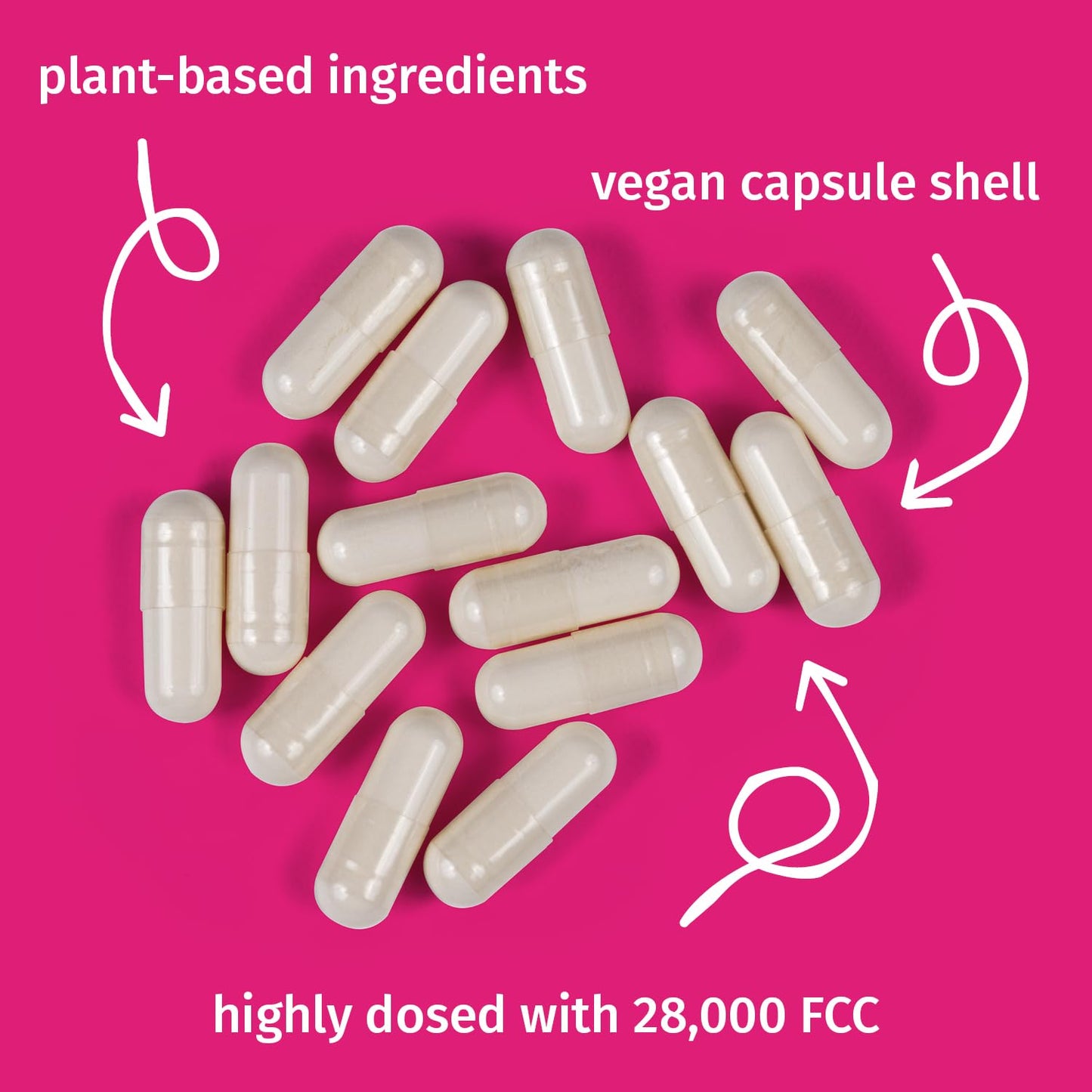 LactoJoy Forte 28,000 FCC Lactase Capsules, 40 Count