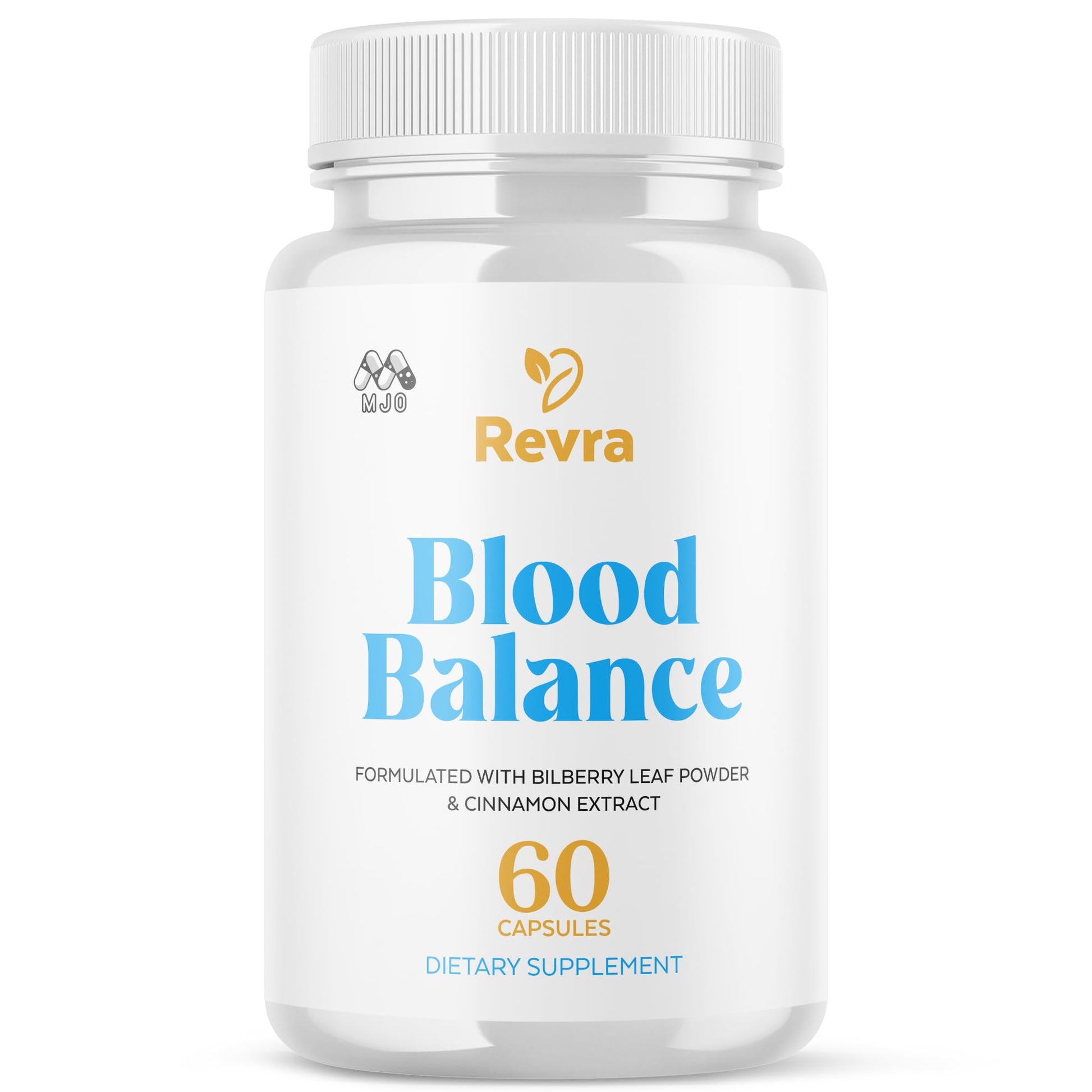 MJO Revra Blood Health & Balance Support Capsules 60 Count