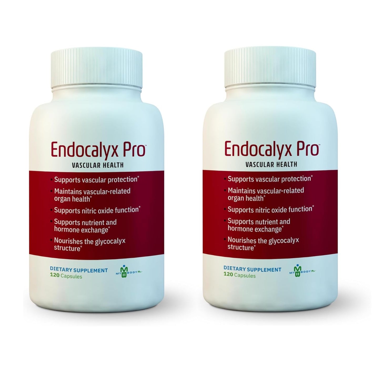 MYBODYRX Endocalyx Pro Supplement Endothelial Glycocalyx Support 240 Capsules