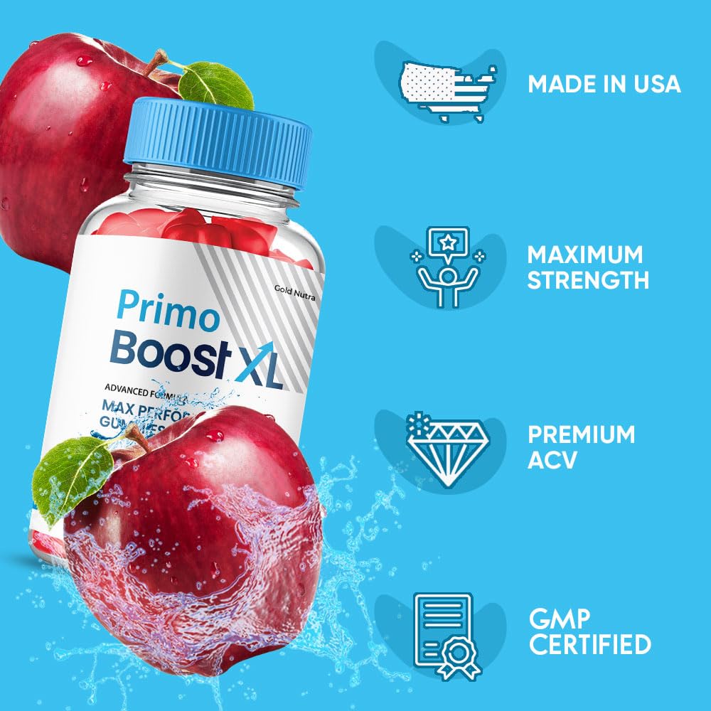Gold Nutra PrimoBoost XL Gummies, 1 Count