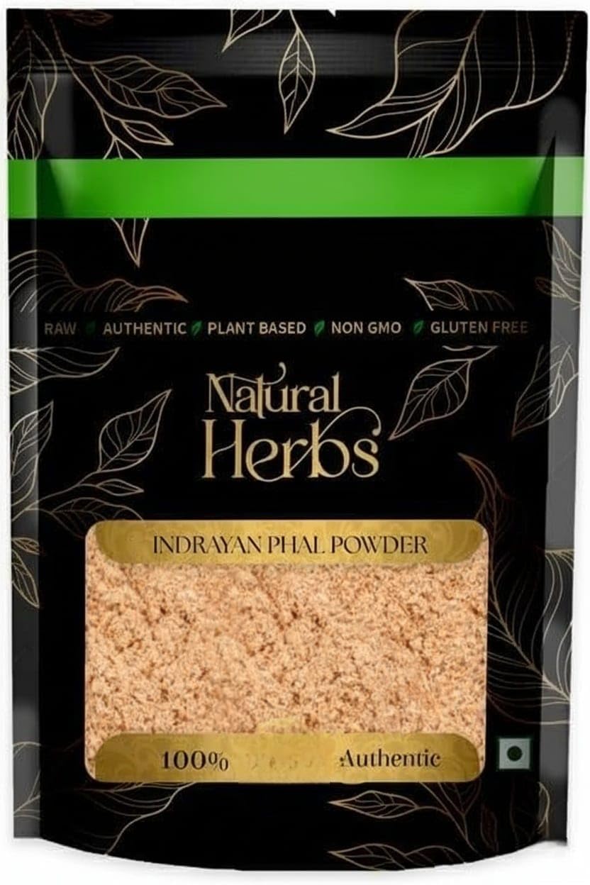 Generic Indrayan Phal Powder - Kodtumbe - Kodtumba Powder - Tumba - Citrullus Colocythis - Colocynth Powder - Pure & Natural 3.53 Ounces