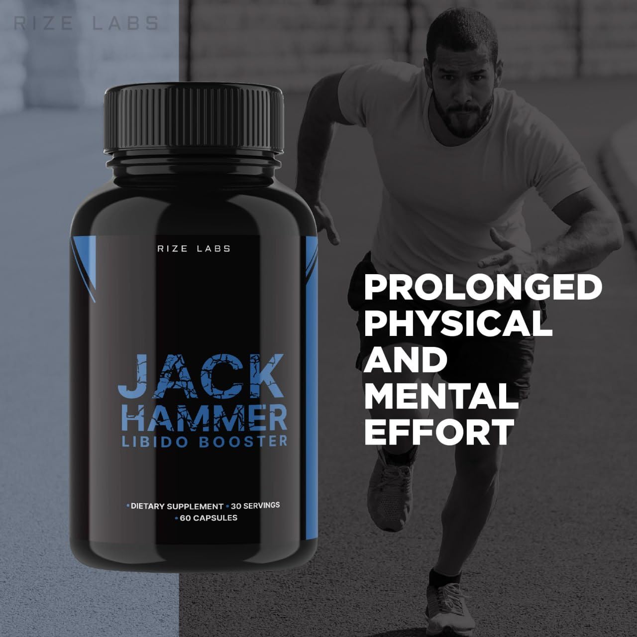 Rize Labs Jack Hammer Libido Booster Capsule 300 Capsules
