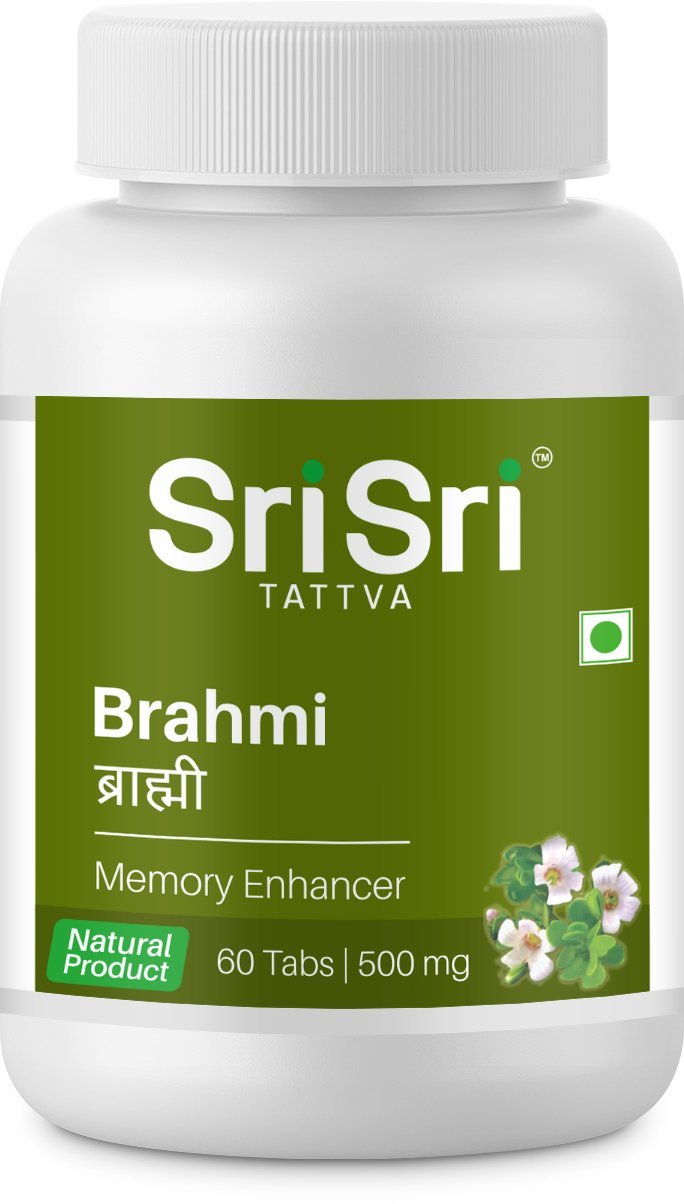 Sri Sri Products Brahmi 500mg Tablet, 60 Tablets