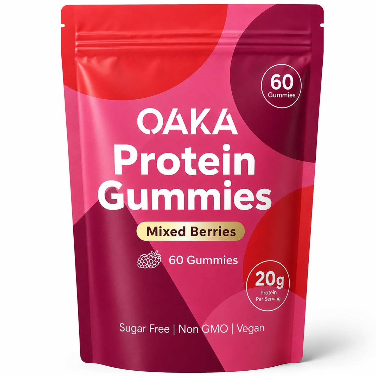 Nitidissima OAKA Protein Gummies 60 Gummies