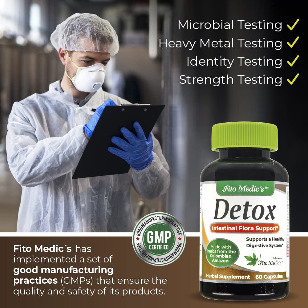 FITO MEDIC'S Detox Cleanse Capsule 1 Count