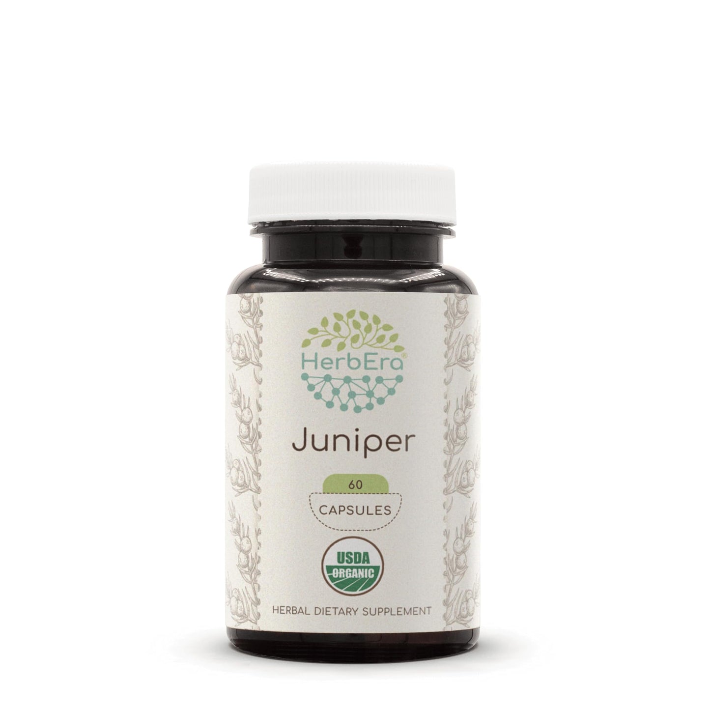 HerbEra Juniper Capsules, 60 Count